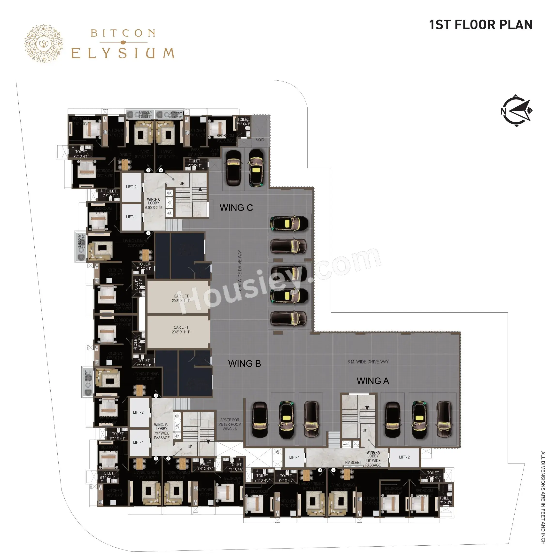 Bitcon Elysium Floor plan 4