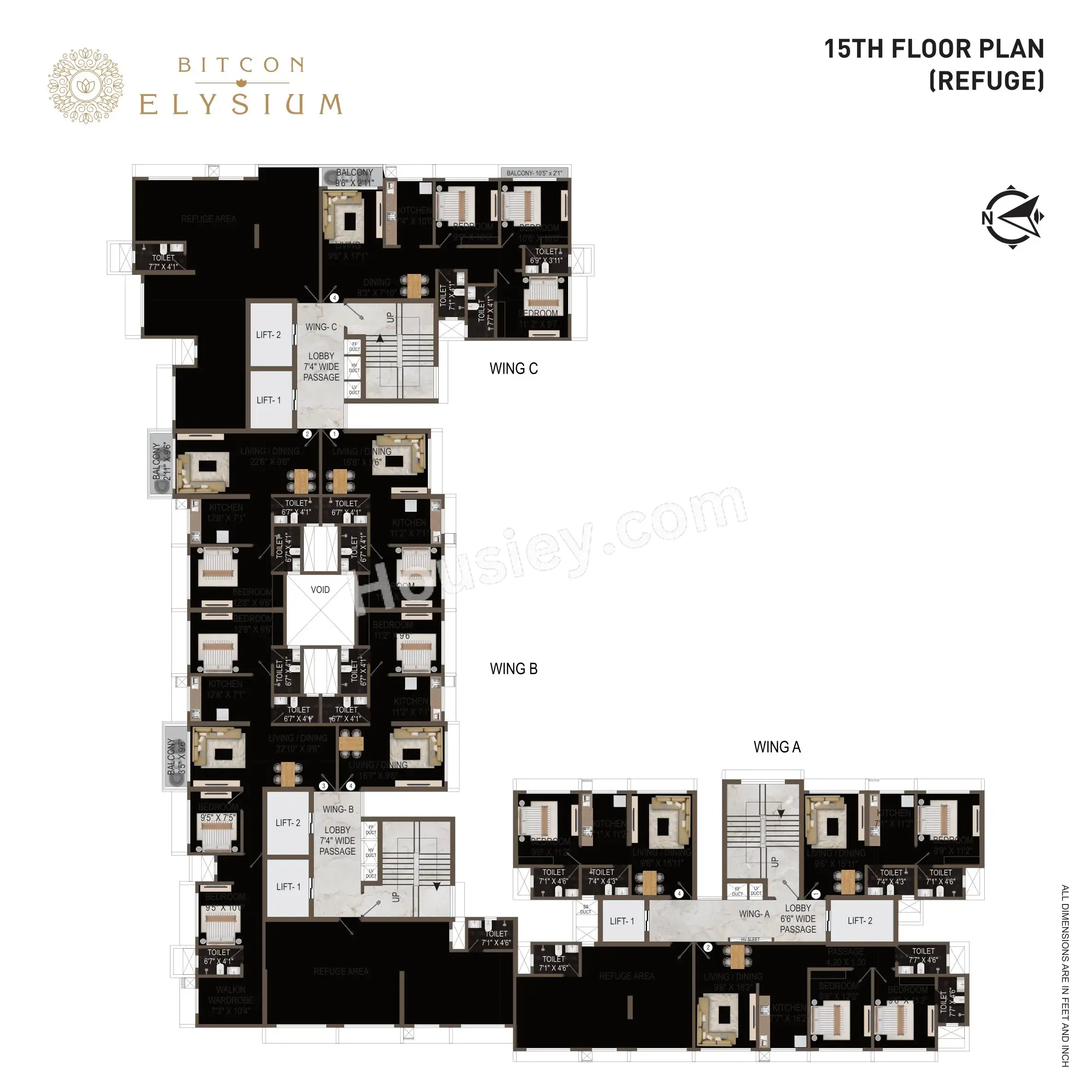Bitcon Elysium Floor plan 5