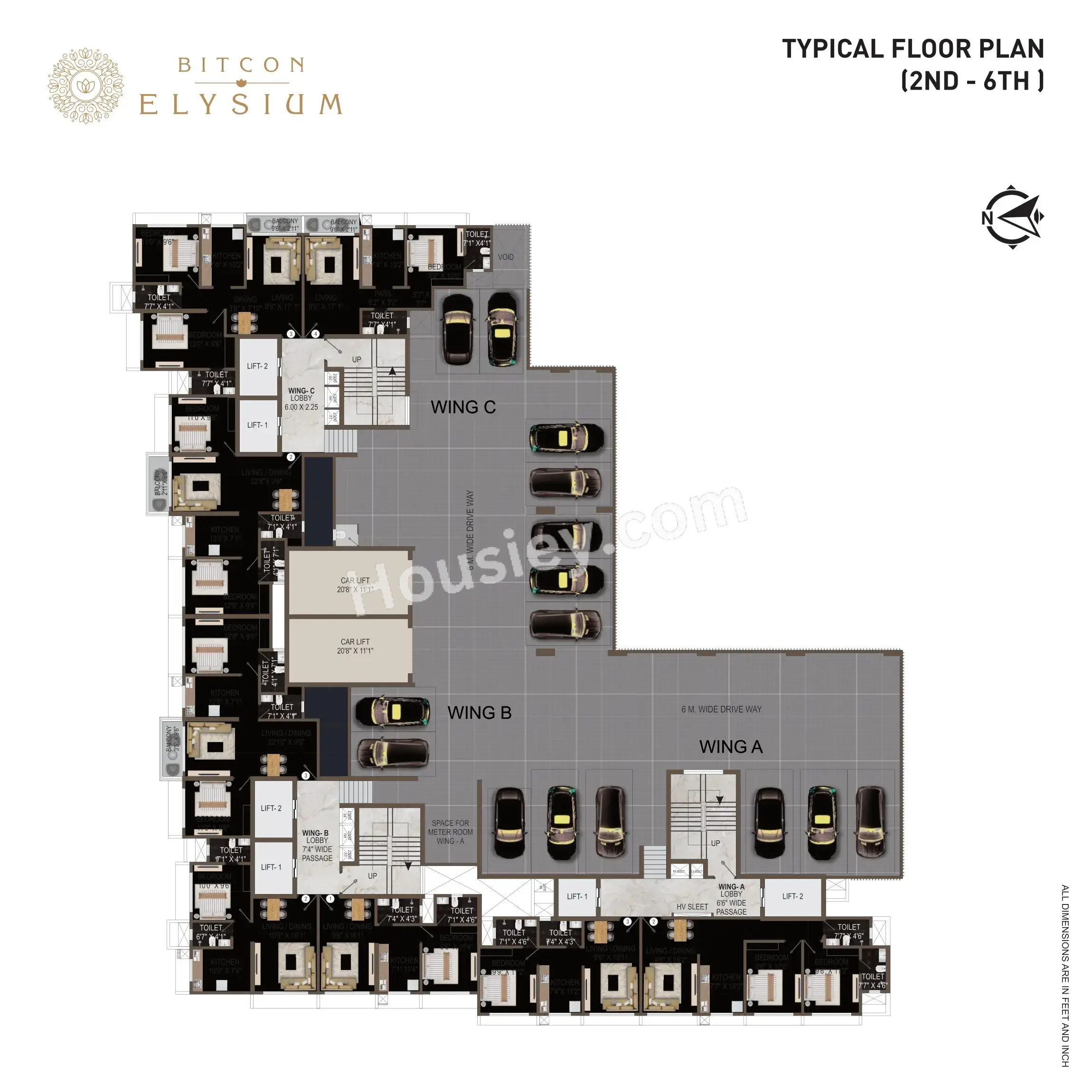 Bitcon Elysium Floor plan 7