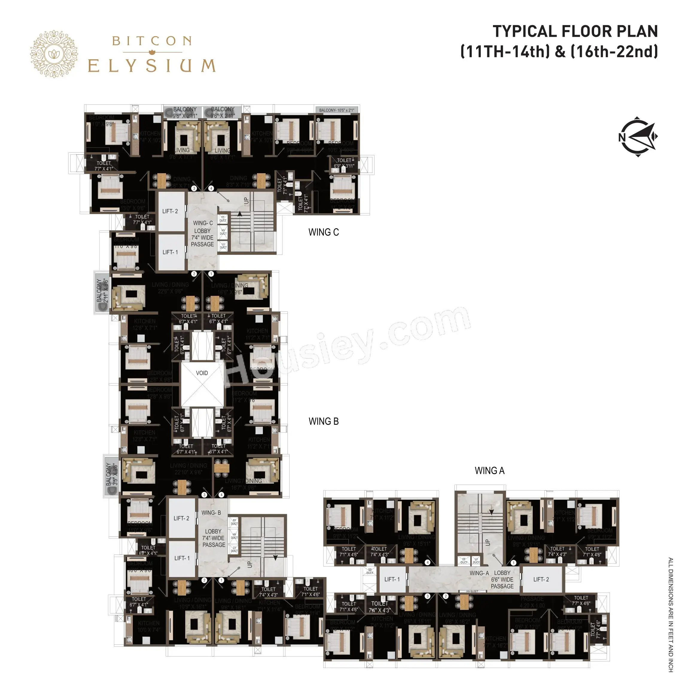 Bitcon Elysium Floor plan 9