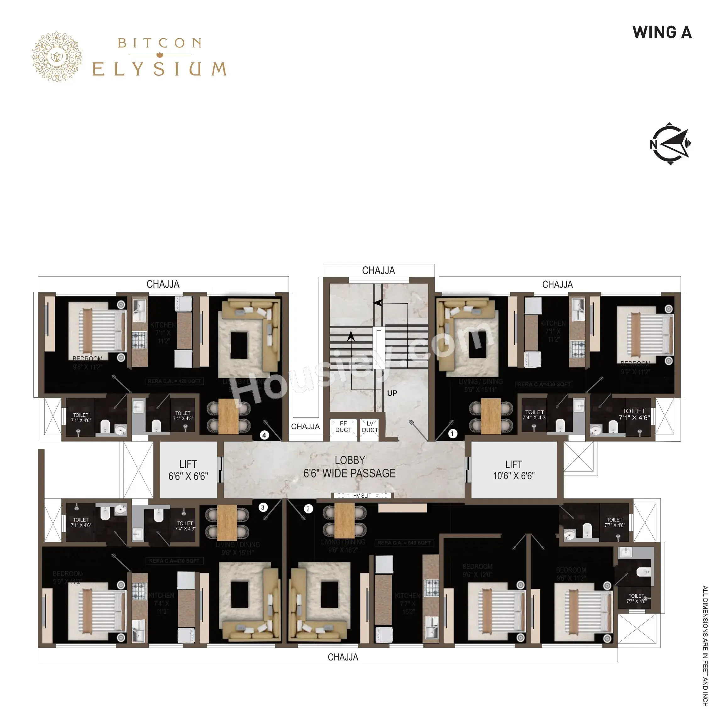 Bitcon Elysium Floor plan 10