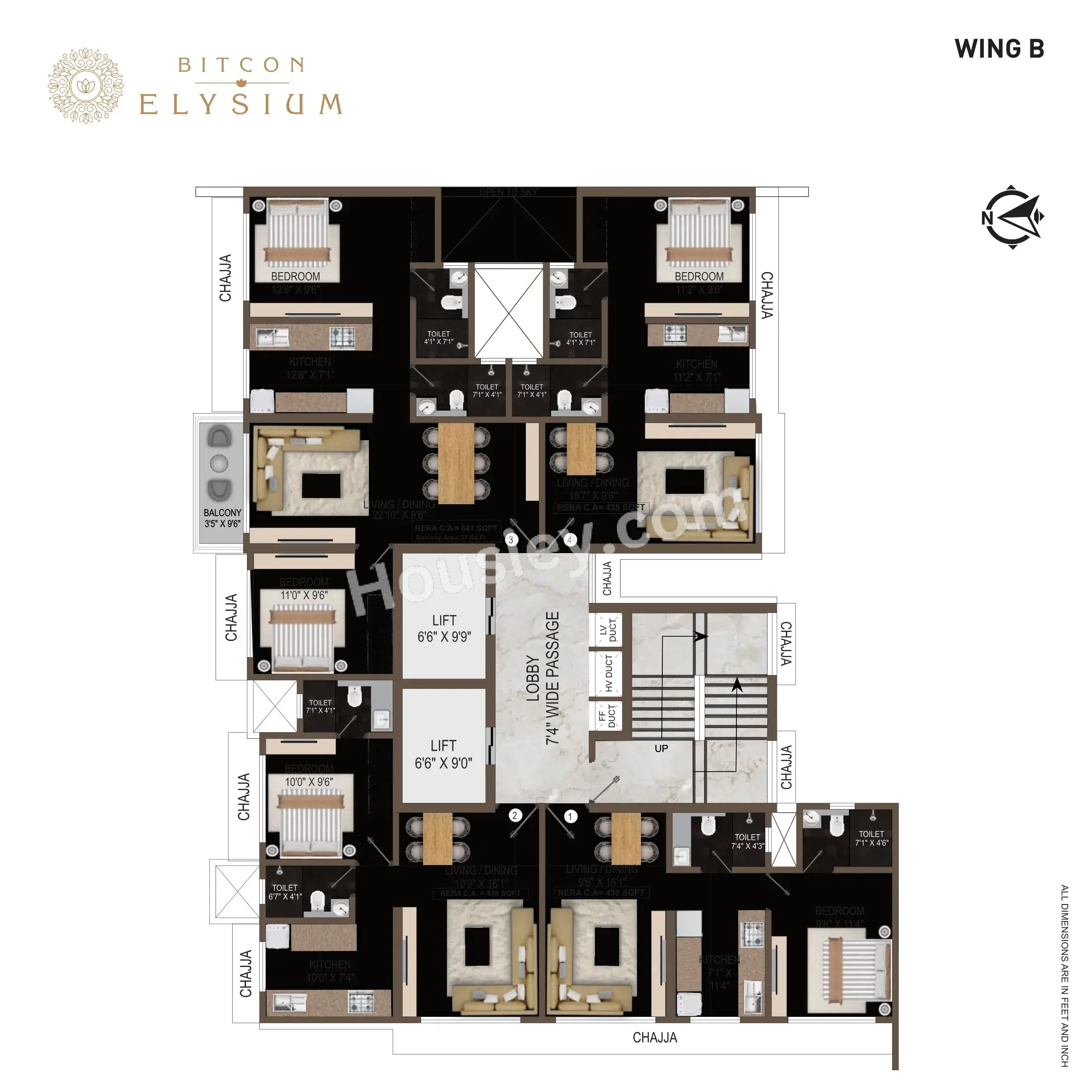 Bitcon Elysium Floor plan 11