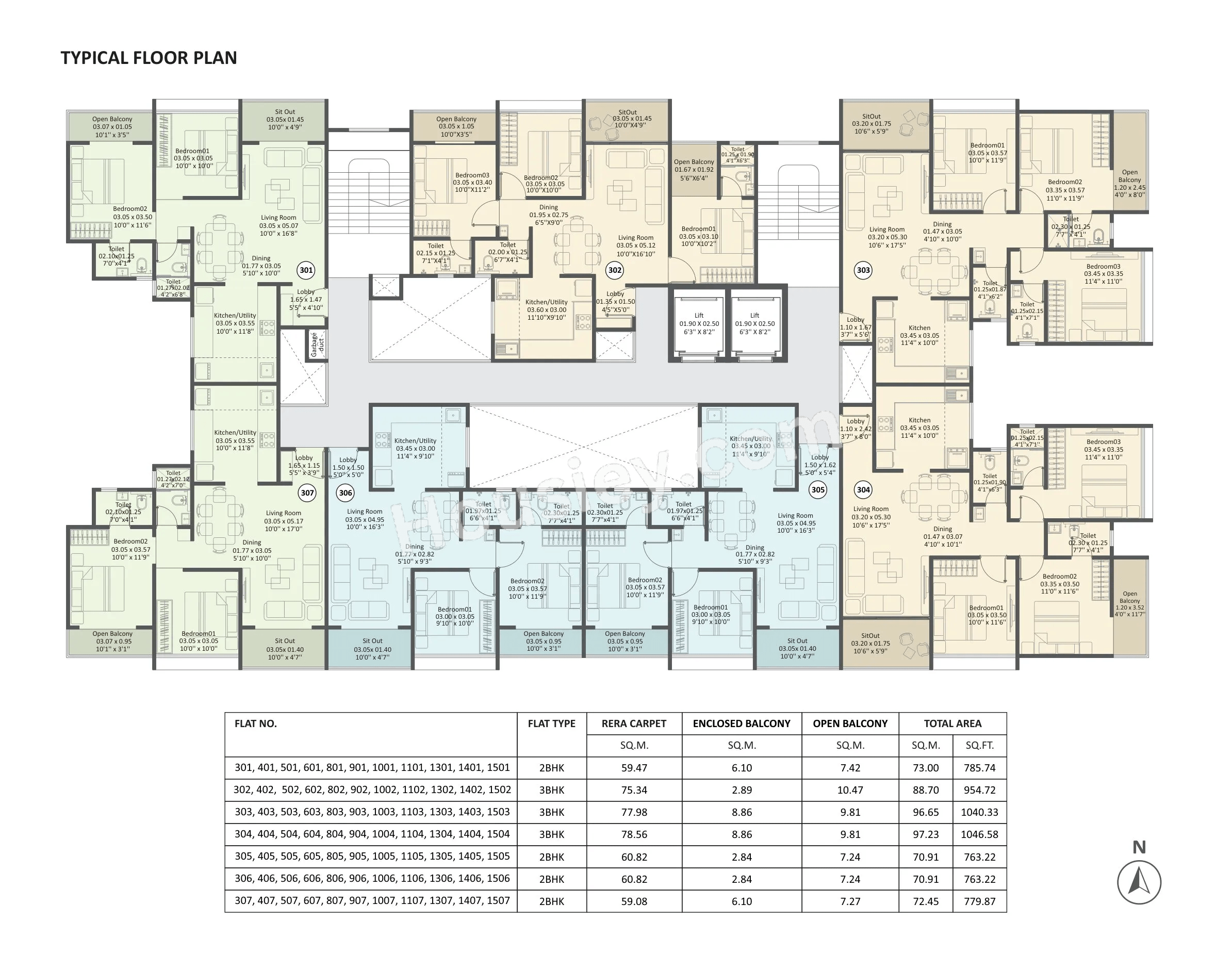 BK Prayagraj Floor plan 1