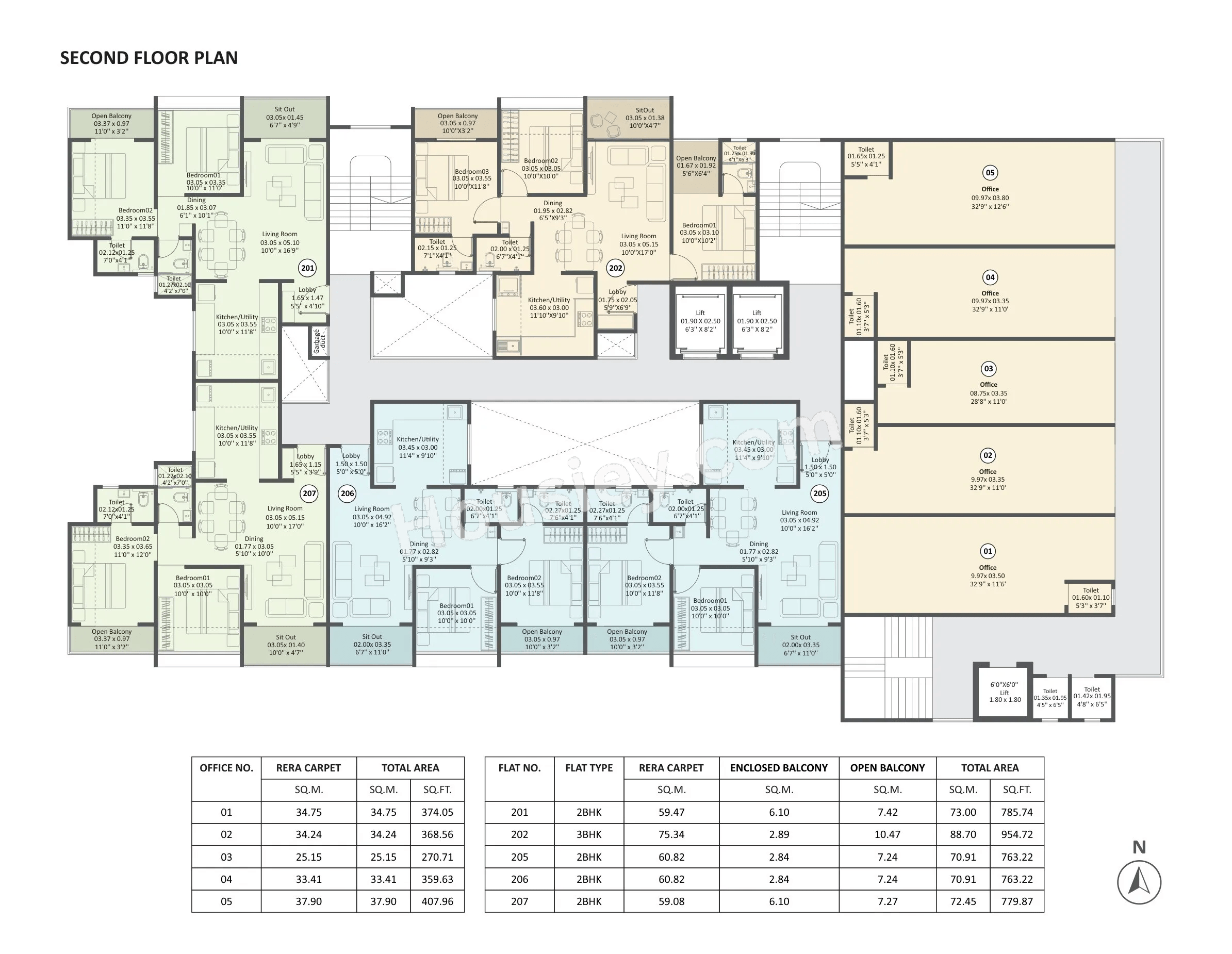 BK Prayagraj Floor plan 5