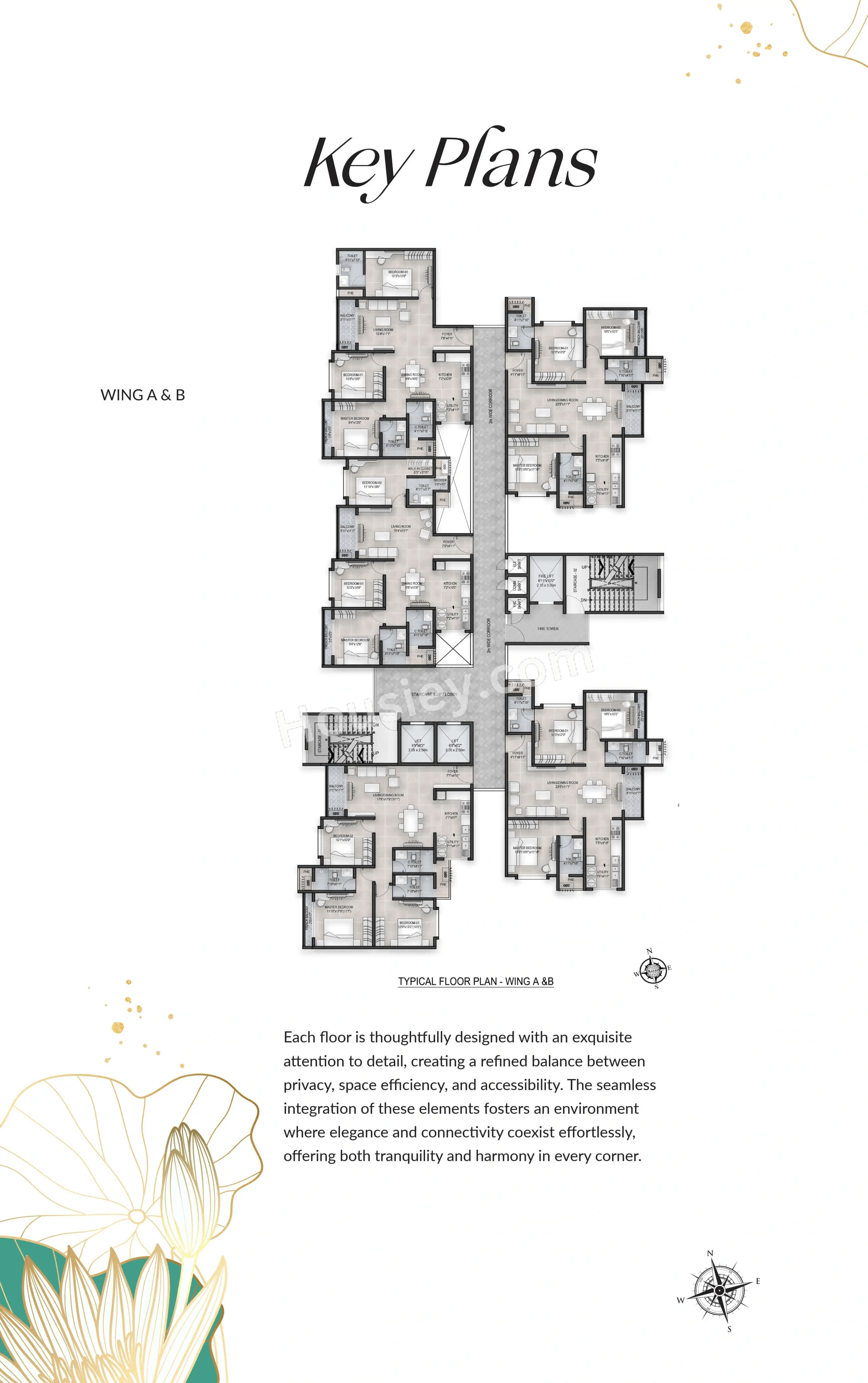 Bren Avaana Floor plan 1