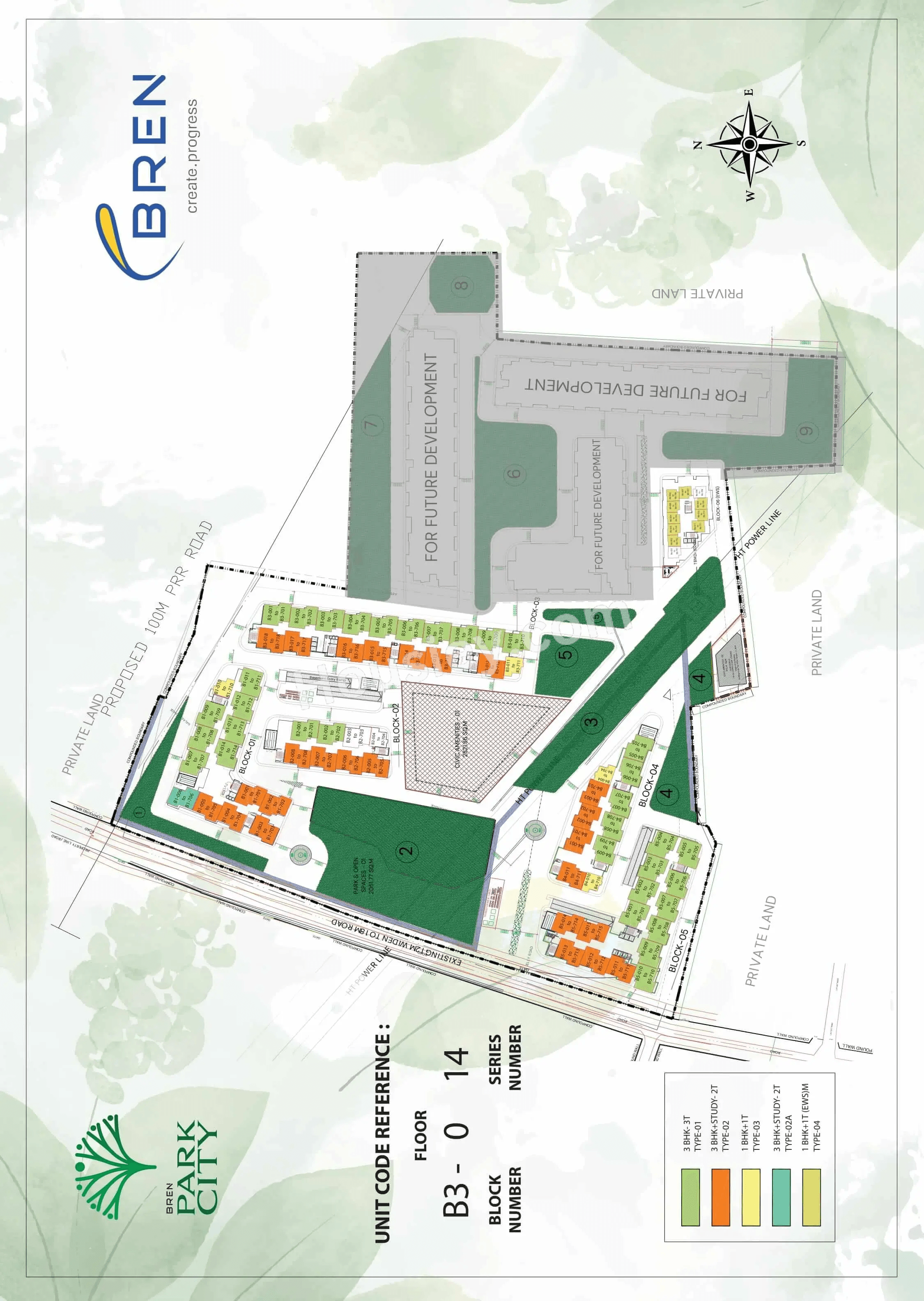 Bren Park City Floor Plan