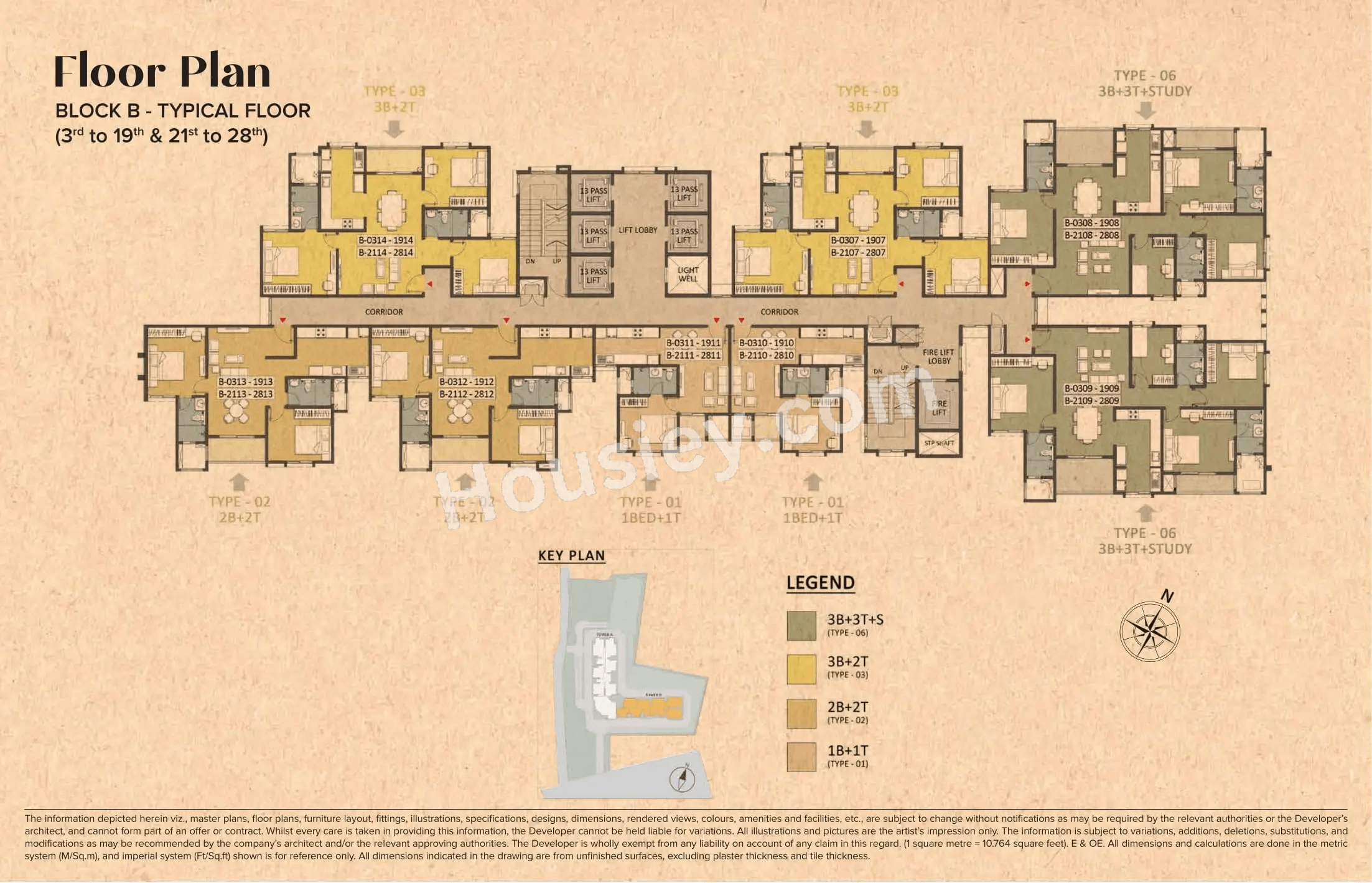 Brigade Citrine Floor plan 2