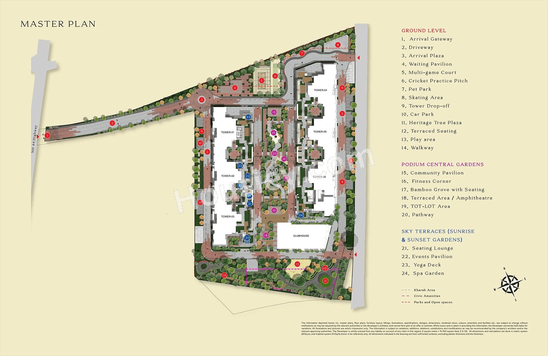 Brigade Insignia Floor plan 1