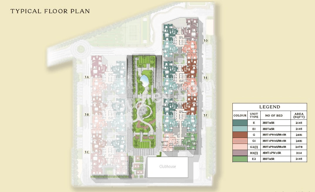 Brigade Insignia Floor plan 2
