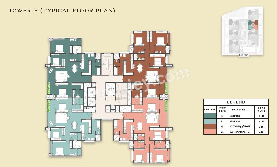Brigade Insignia Floor plan 2
