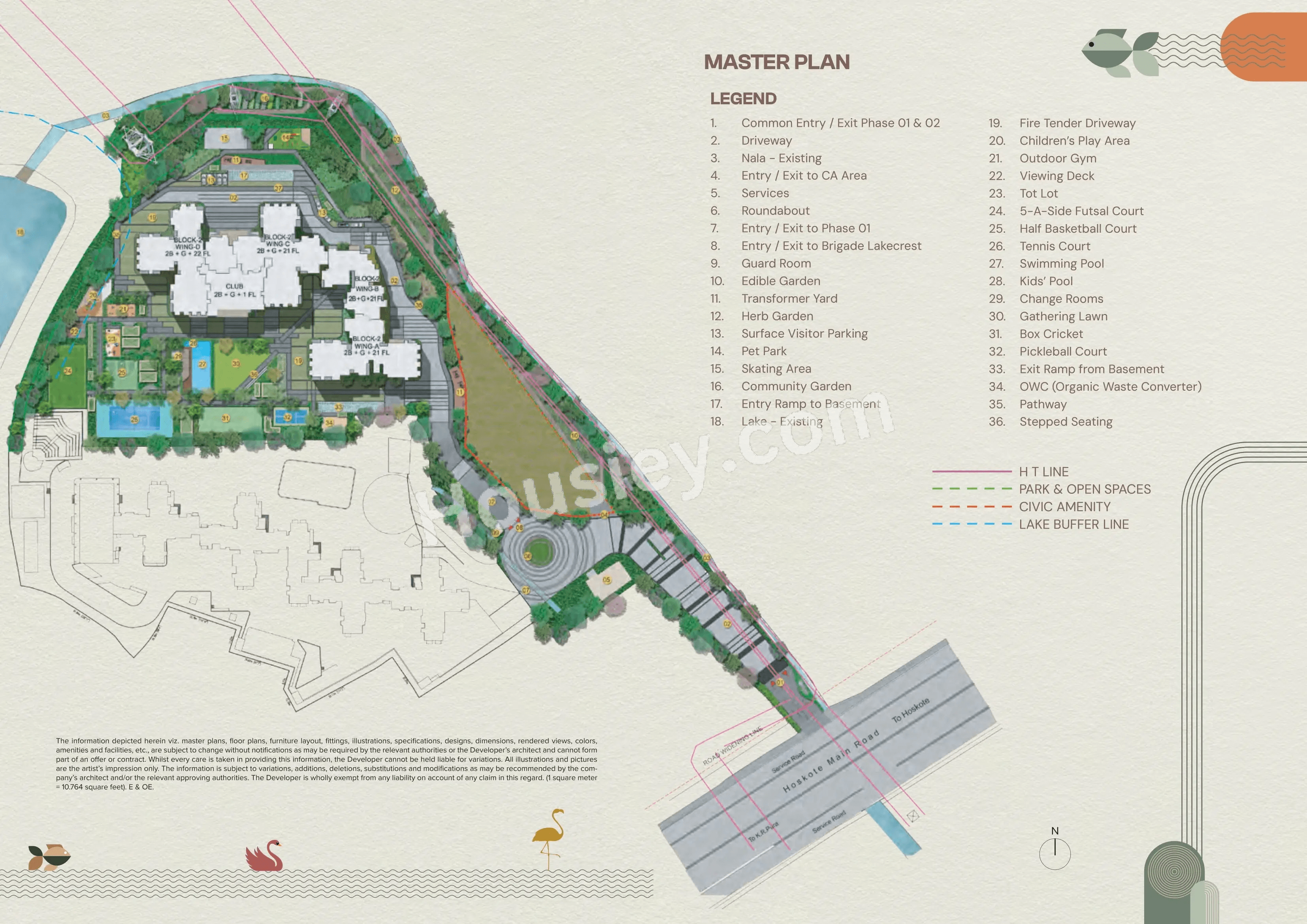 Brigade Lakecrest Floor plan 1