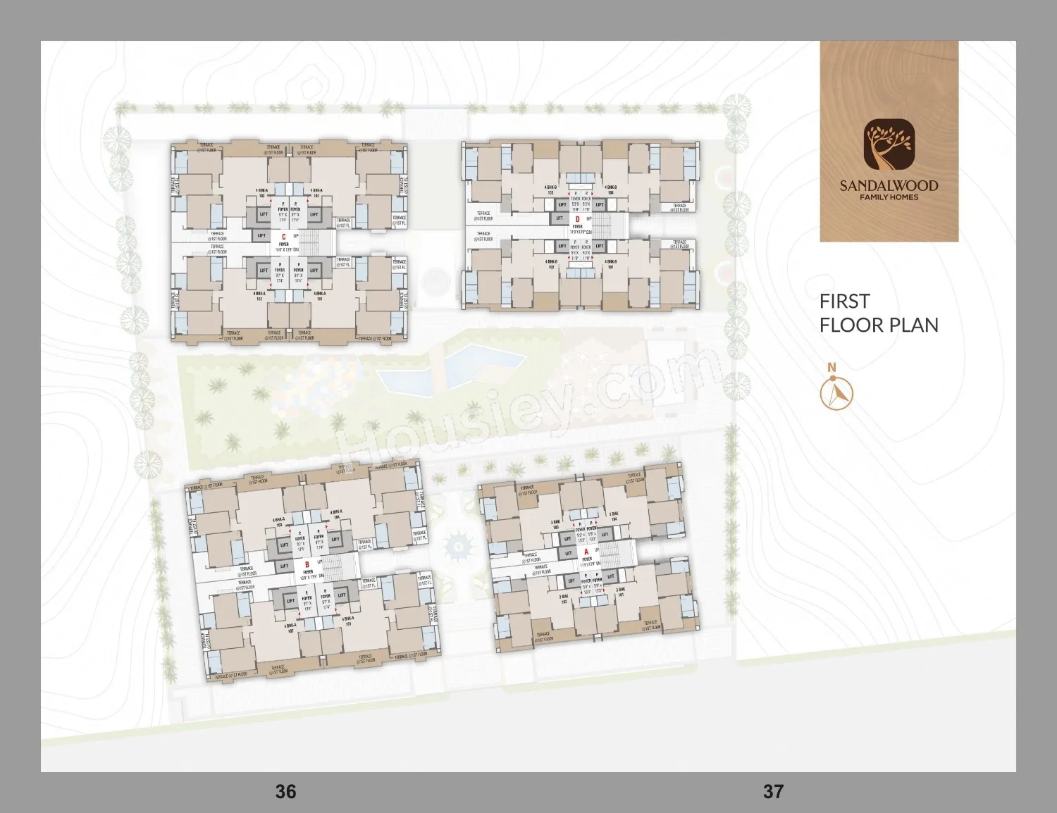 Brij Sandalwood Floor plan 3