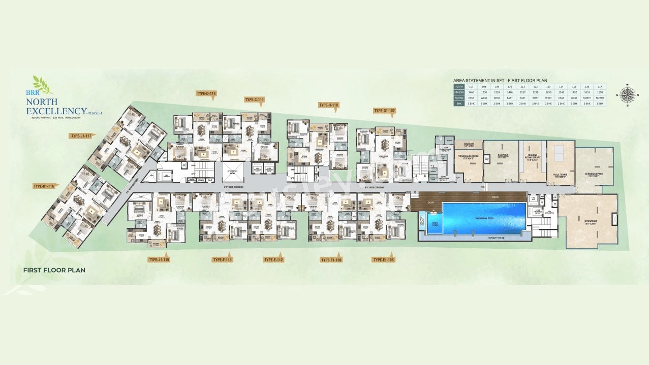 BRR North Excellency Floor plan 2