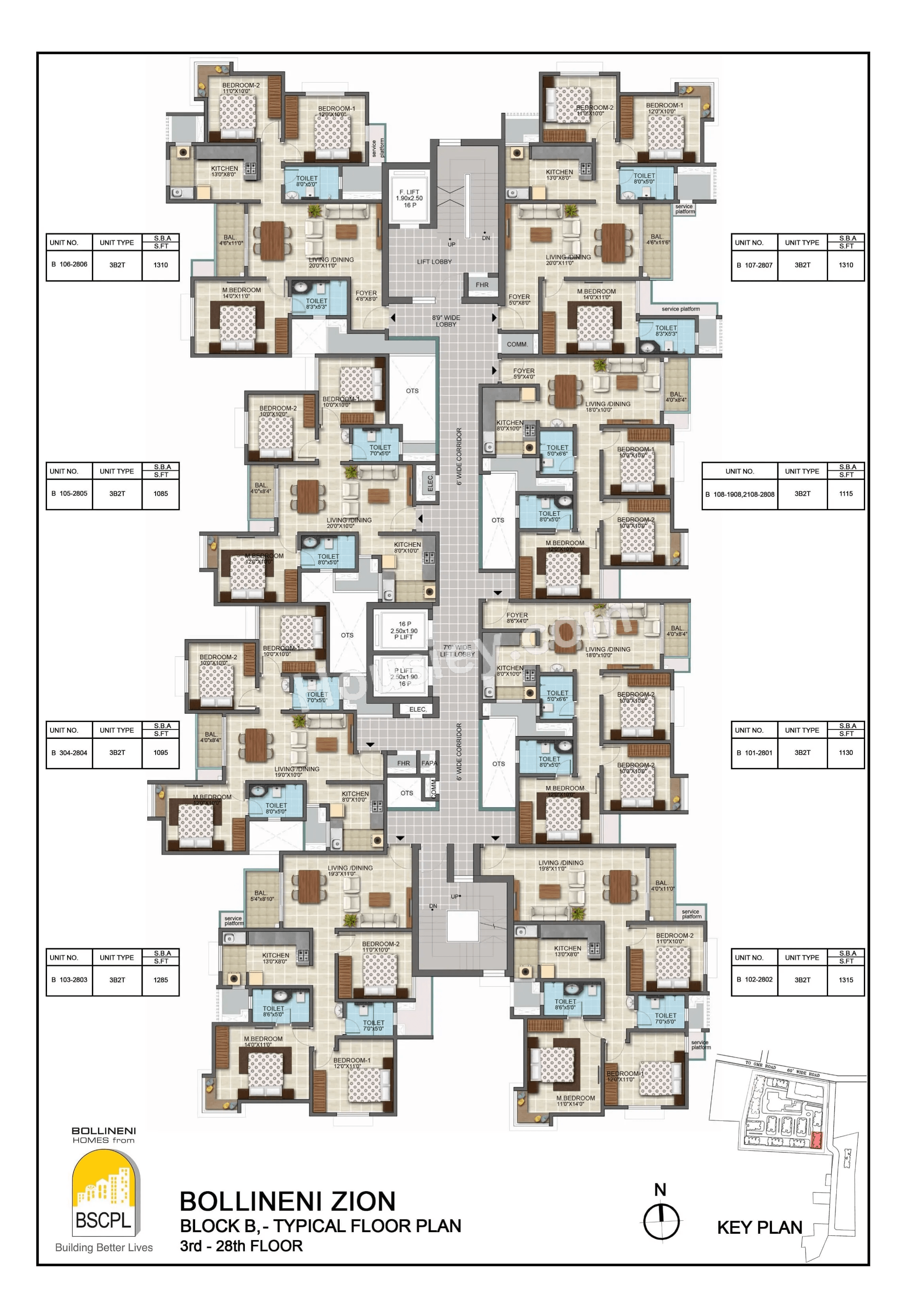 BSCPL Bollineni Zion Floor plan 2