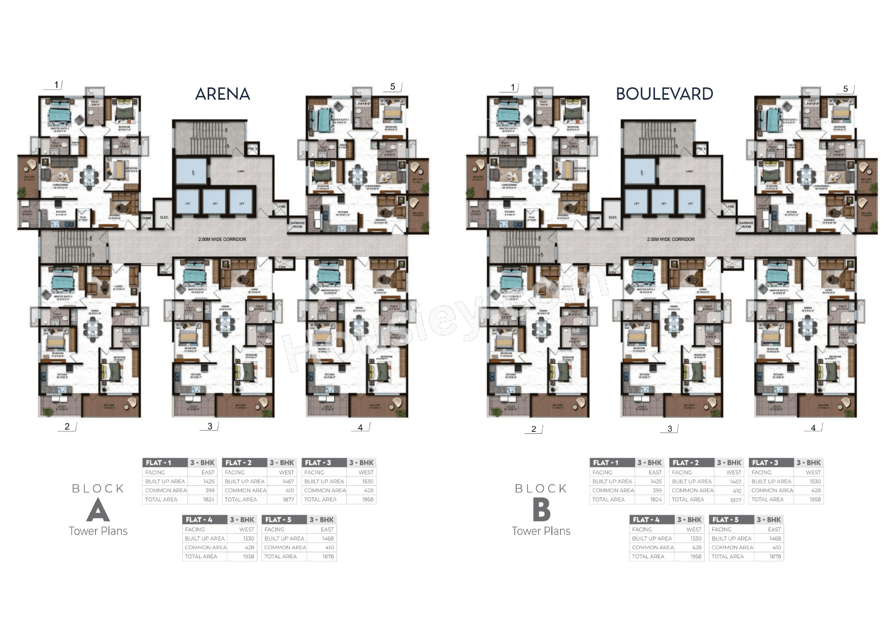 Candeur Crescent Floor plan 1