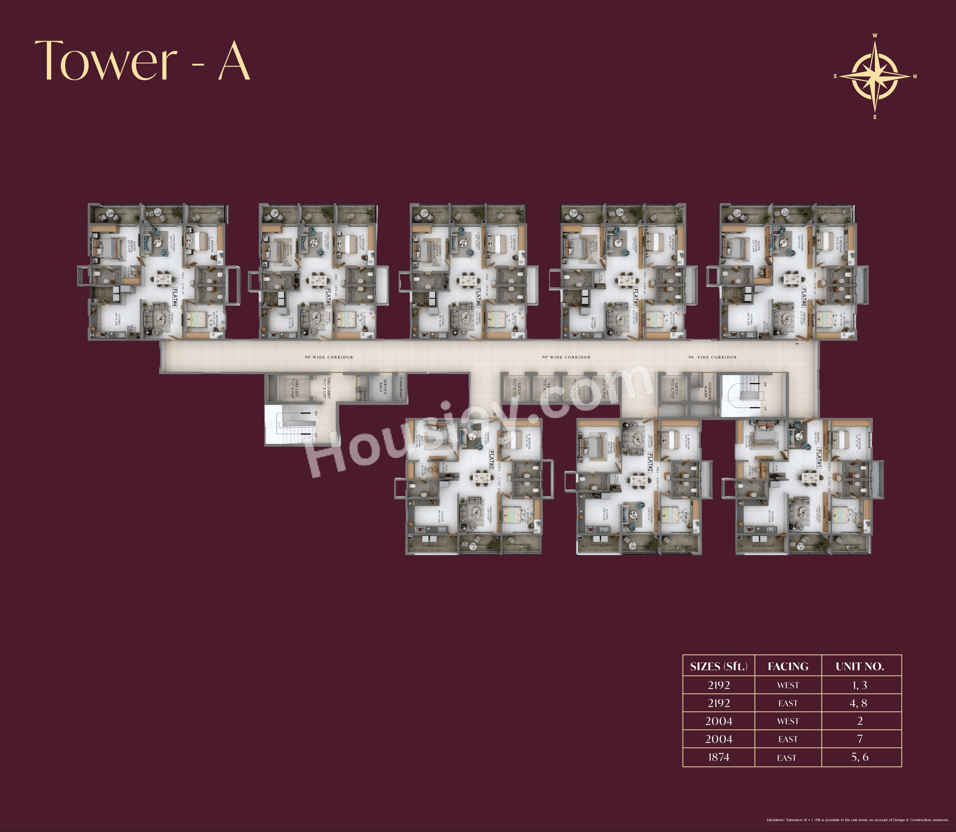 Candeur Eternia Floor plan 1