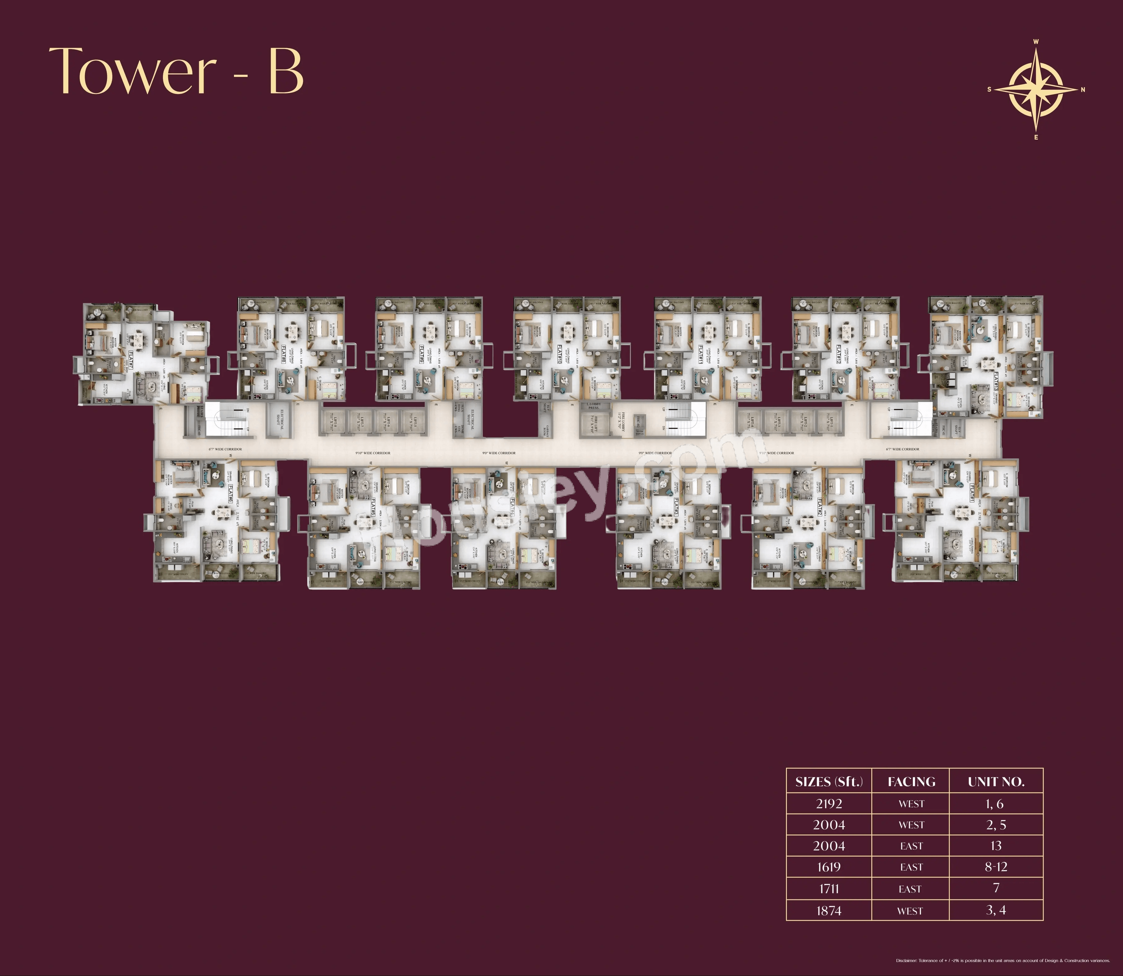 Candeur Eternia Floor plan 2