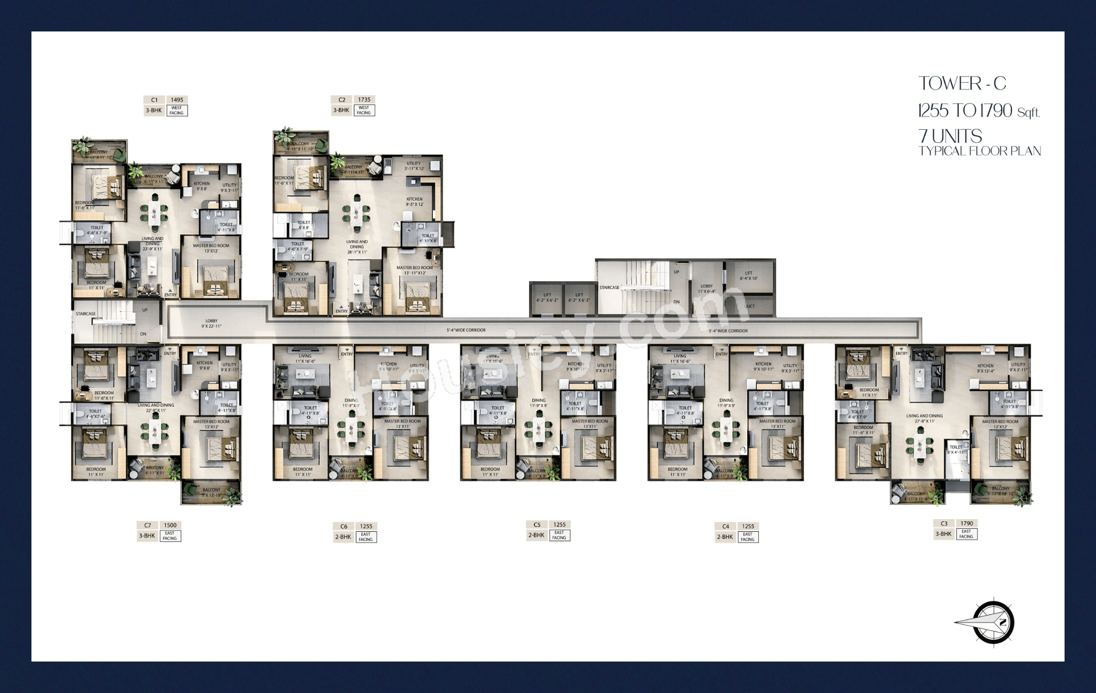 Candeur Novo Gardenia Floor plan 3