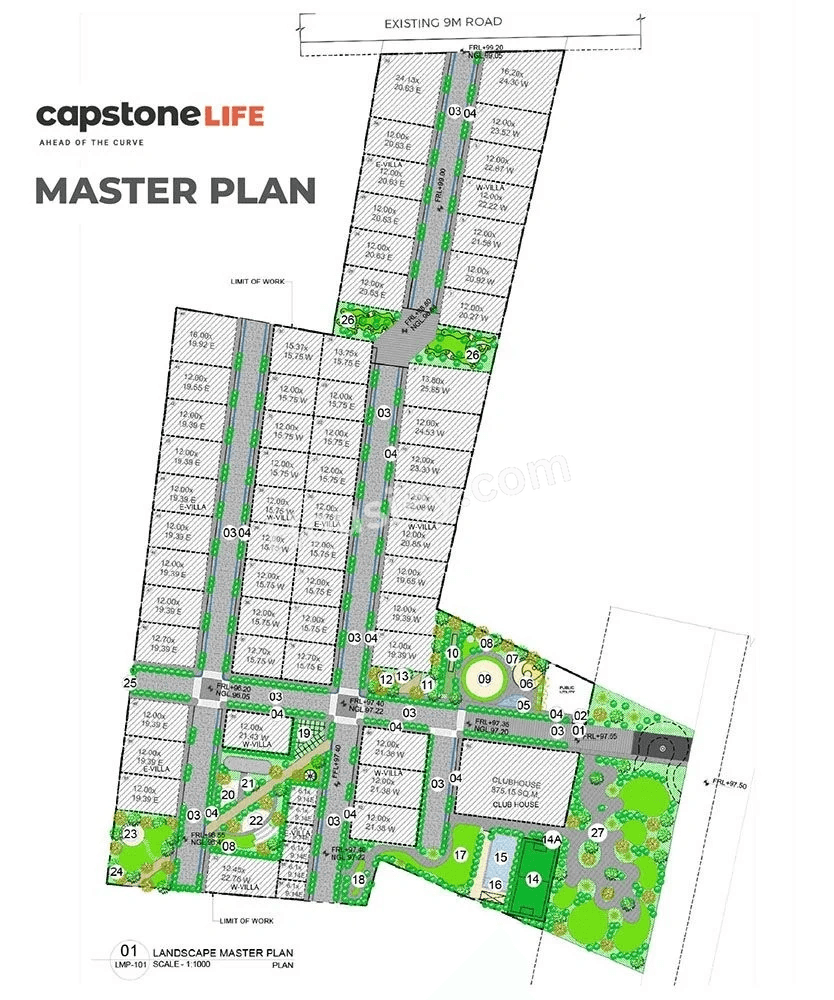 Capstone Circular Reflections Floor Plan