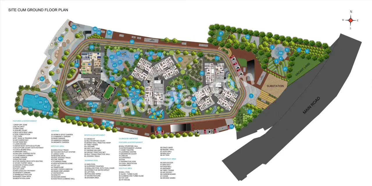 Casagrand Aquagrove Master Plan