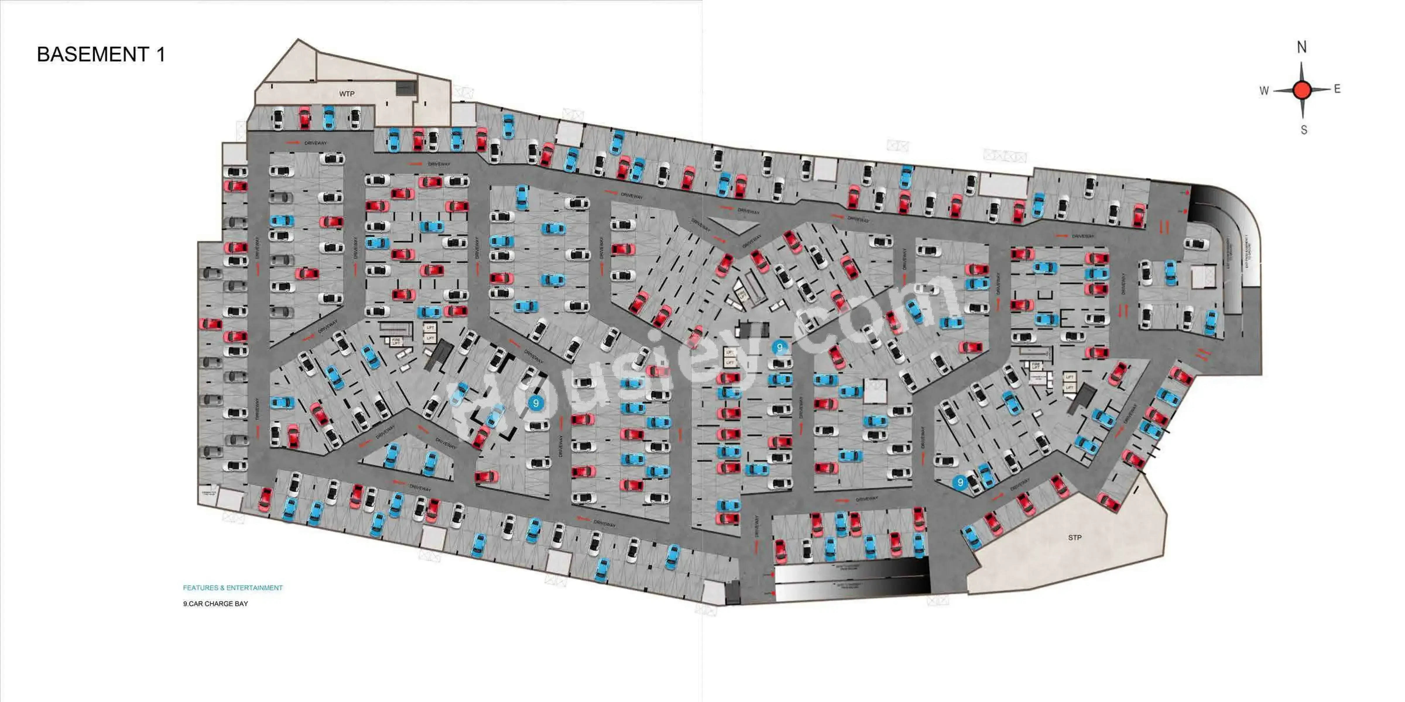 Casagrand Aquagrove Floor plan 1