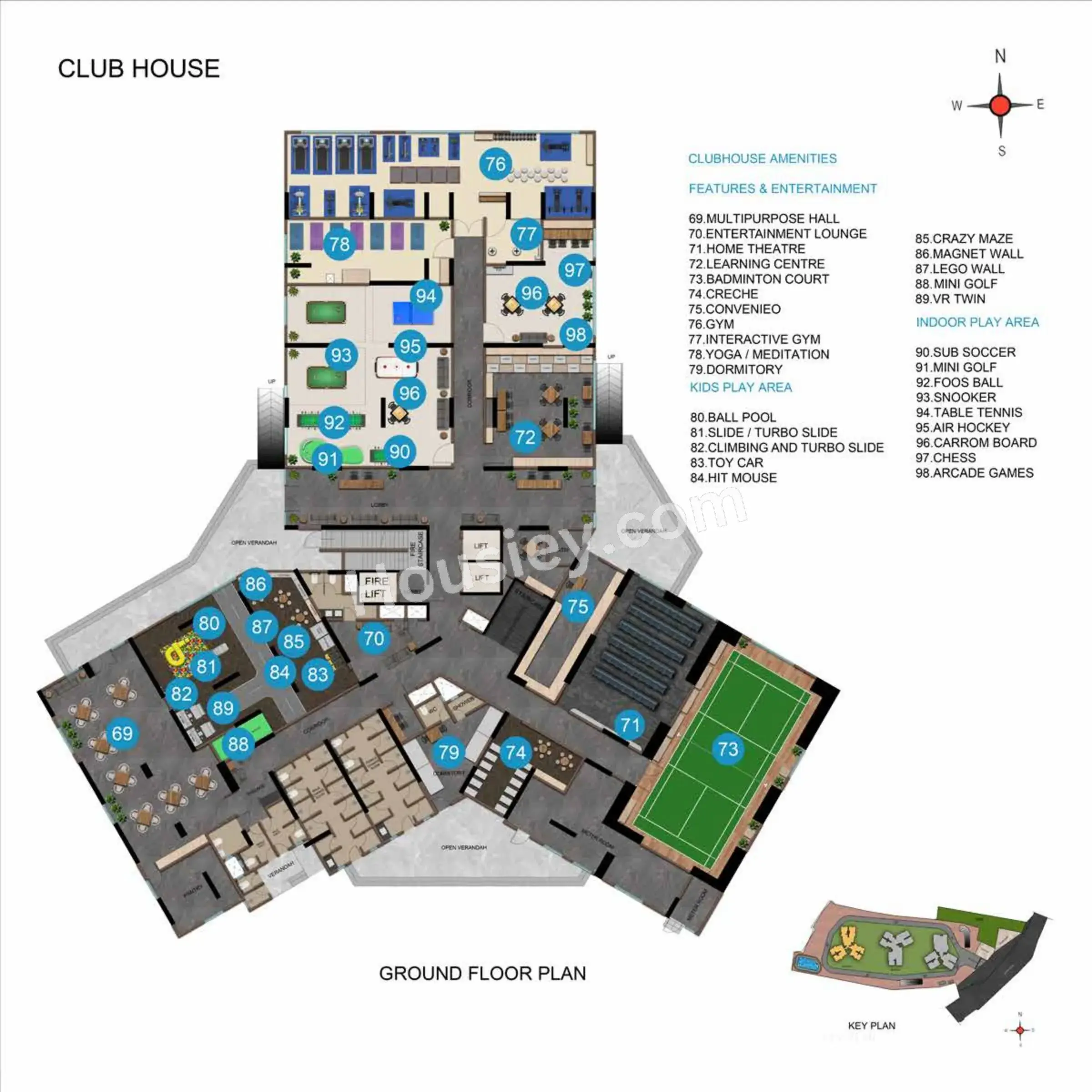 Casagrand Aquagrove Floor plan 3