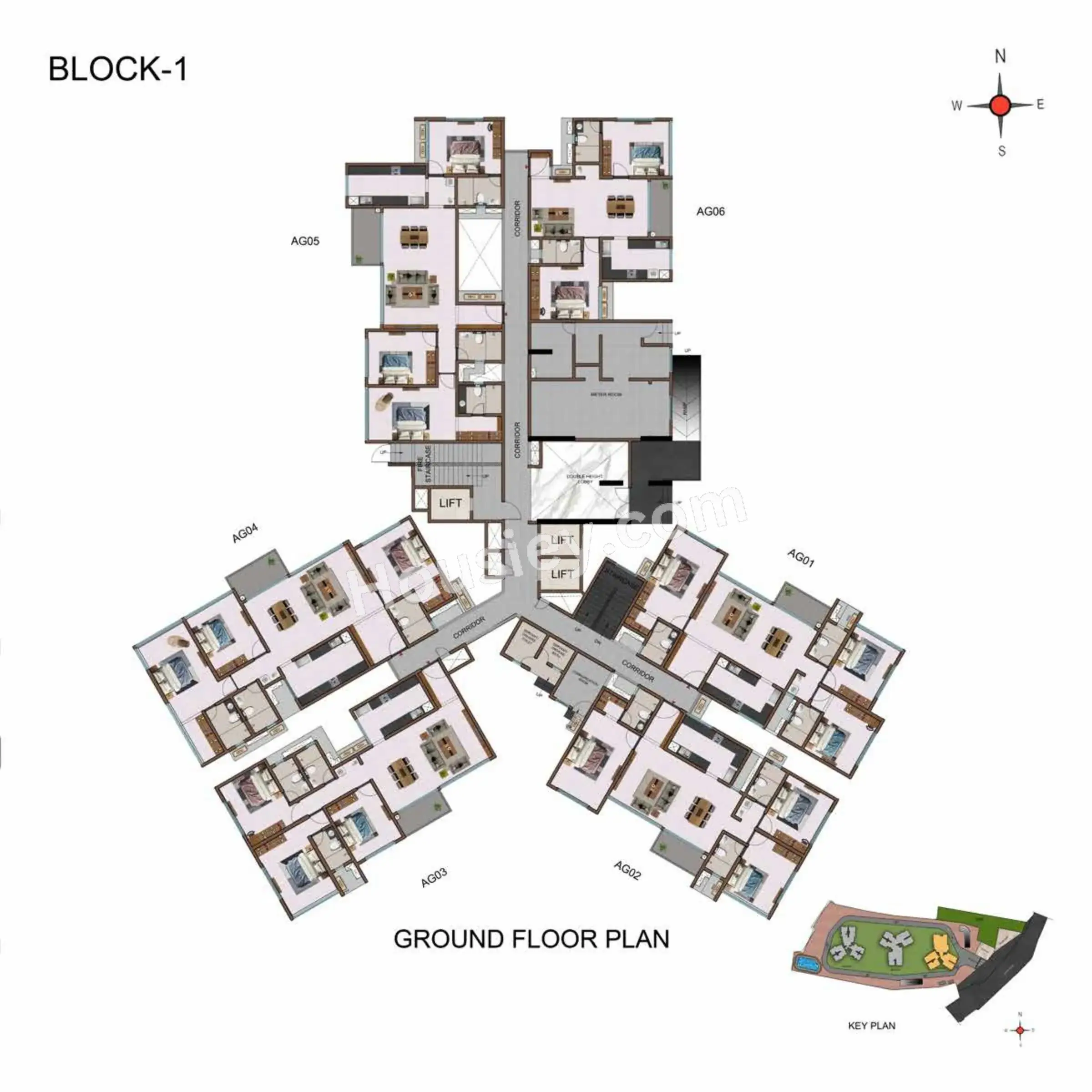 Casagrand Aquagrove Floor plan 7