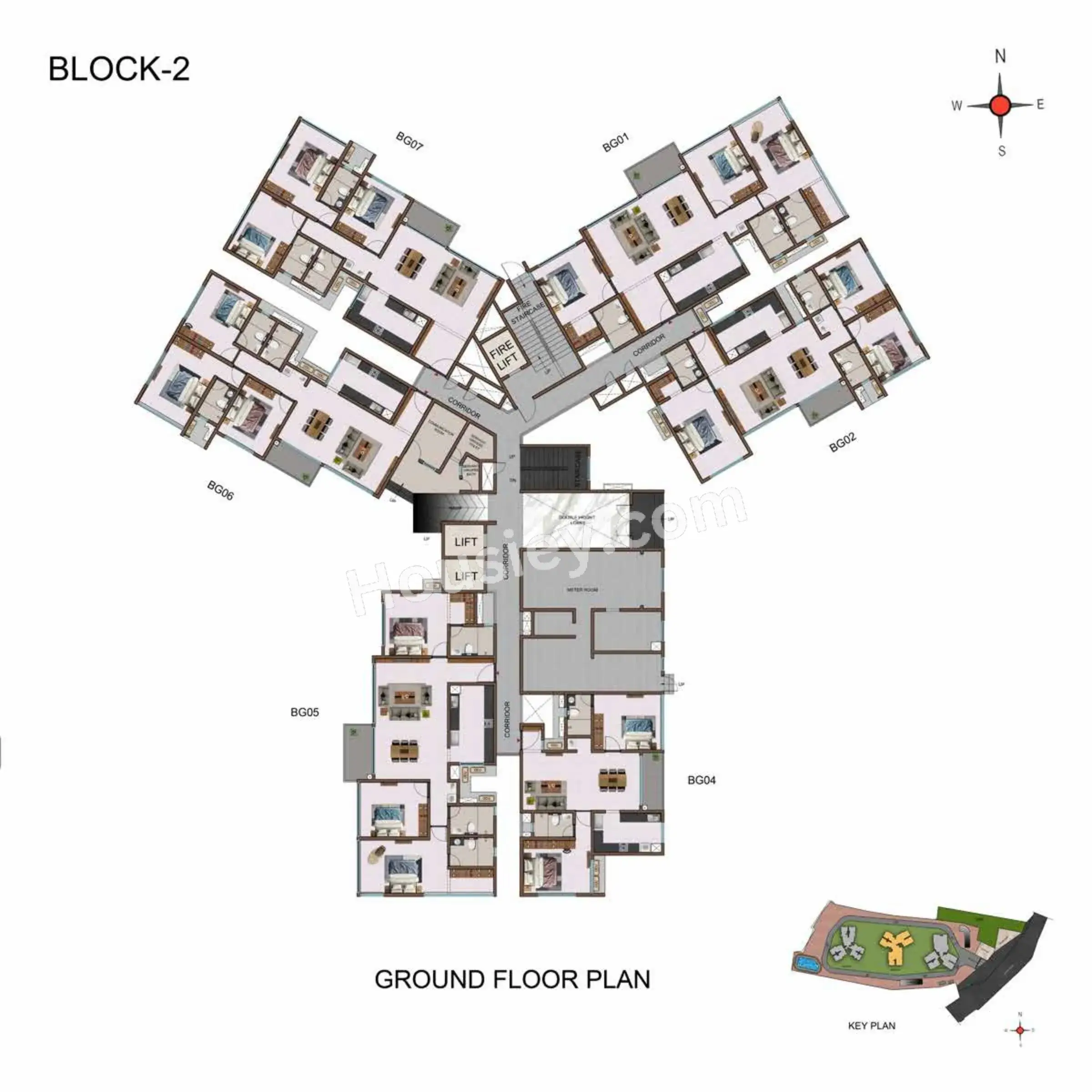 Casagrand Aquagrove Floor plan 8