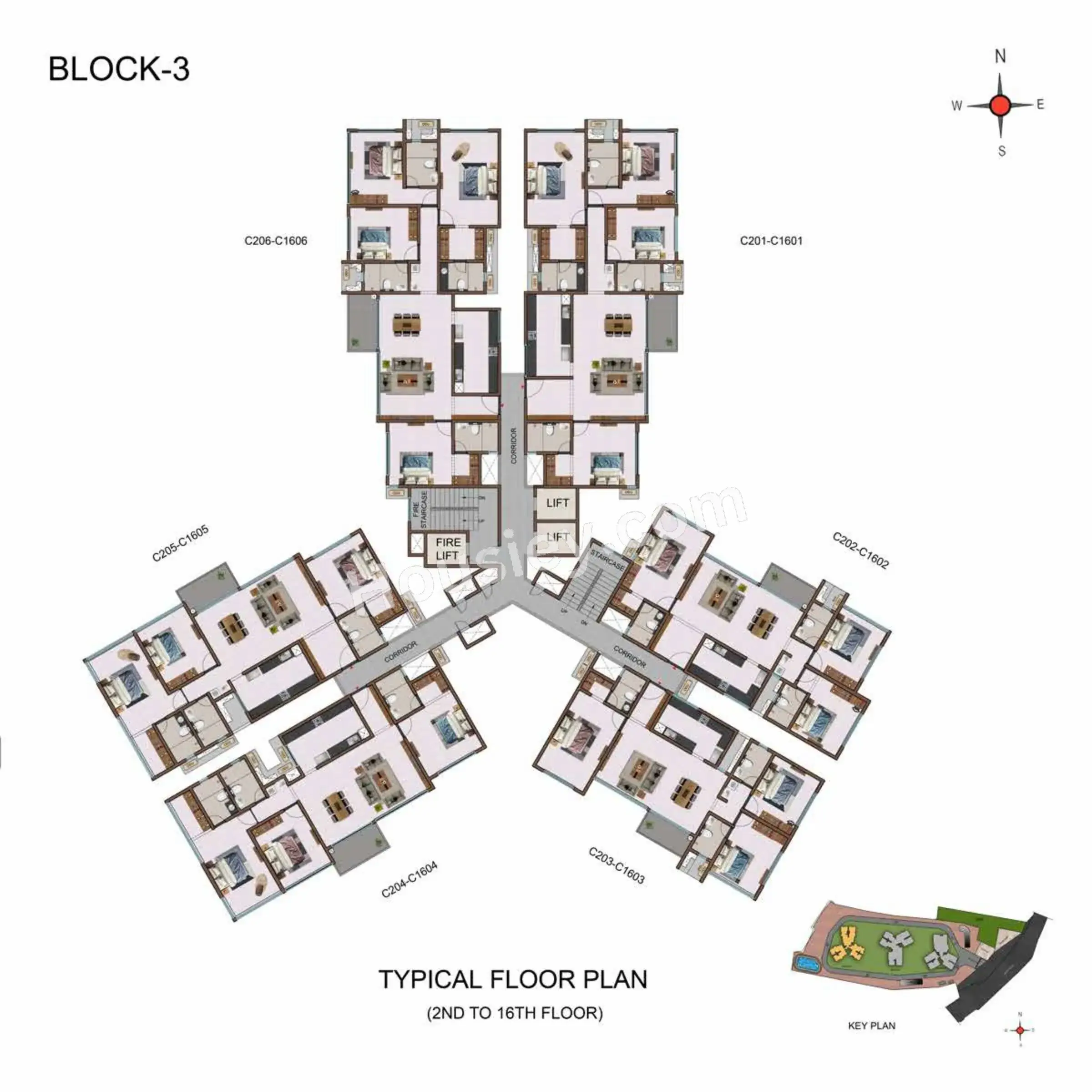 Casagrand Aquagrove Floor plan 13