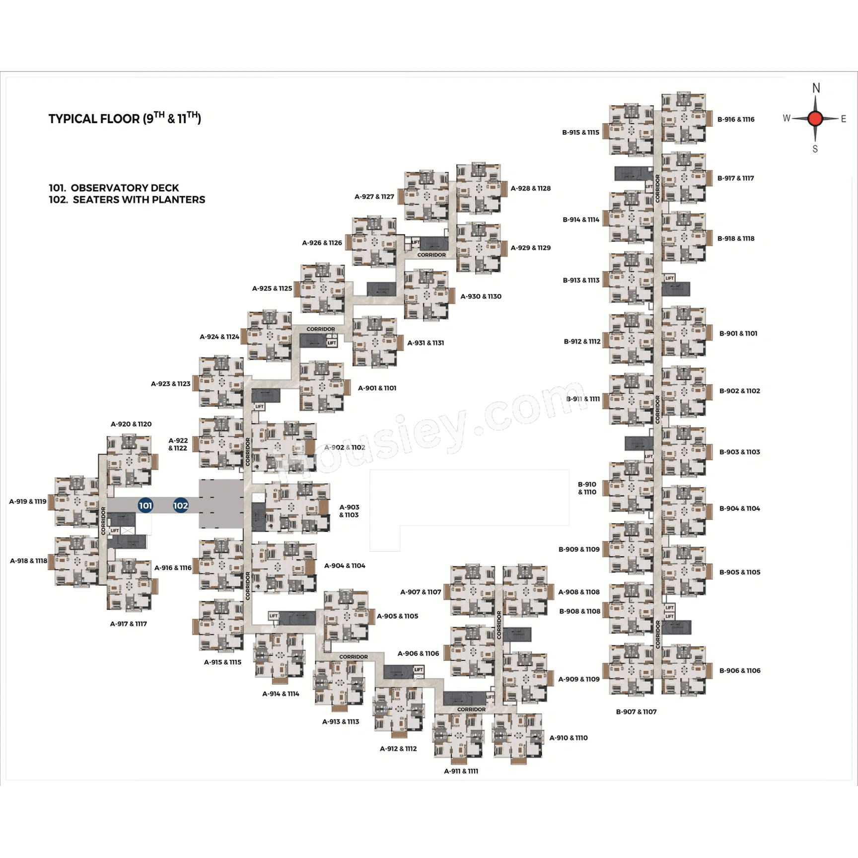 Casagrand Evon Floor plan 3