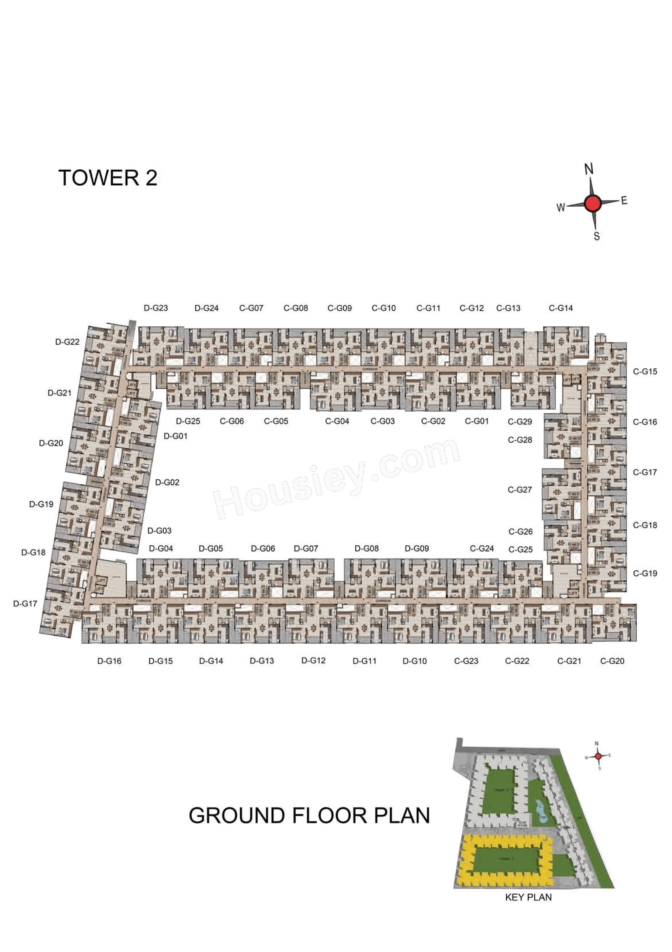 Casagrand Frenchtown Floor plan 1