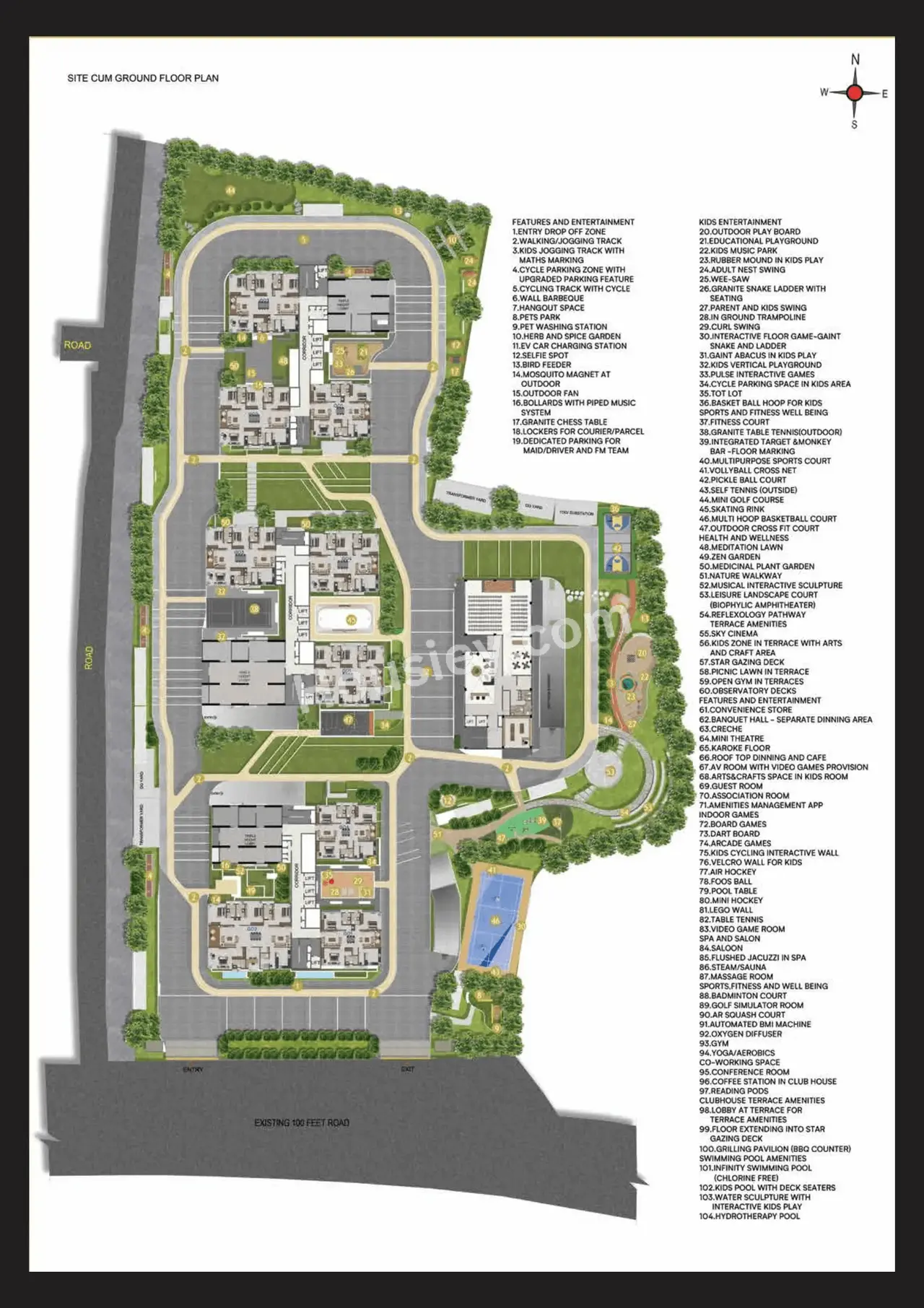 Casagrand GS Infinity Master Plan