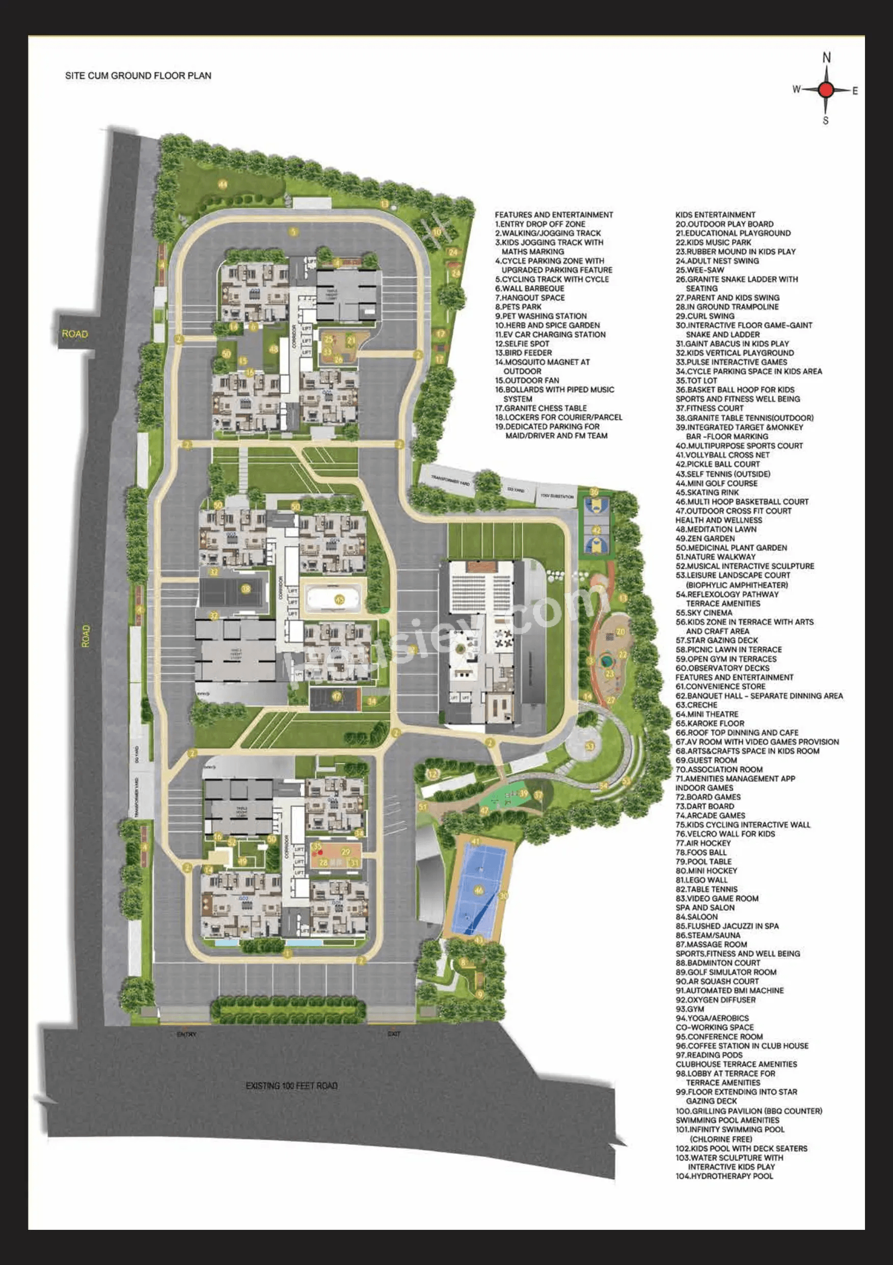 Casagrand GS Infinity Master Plan