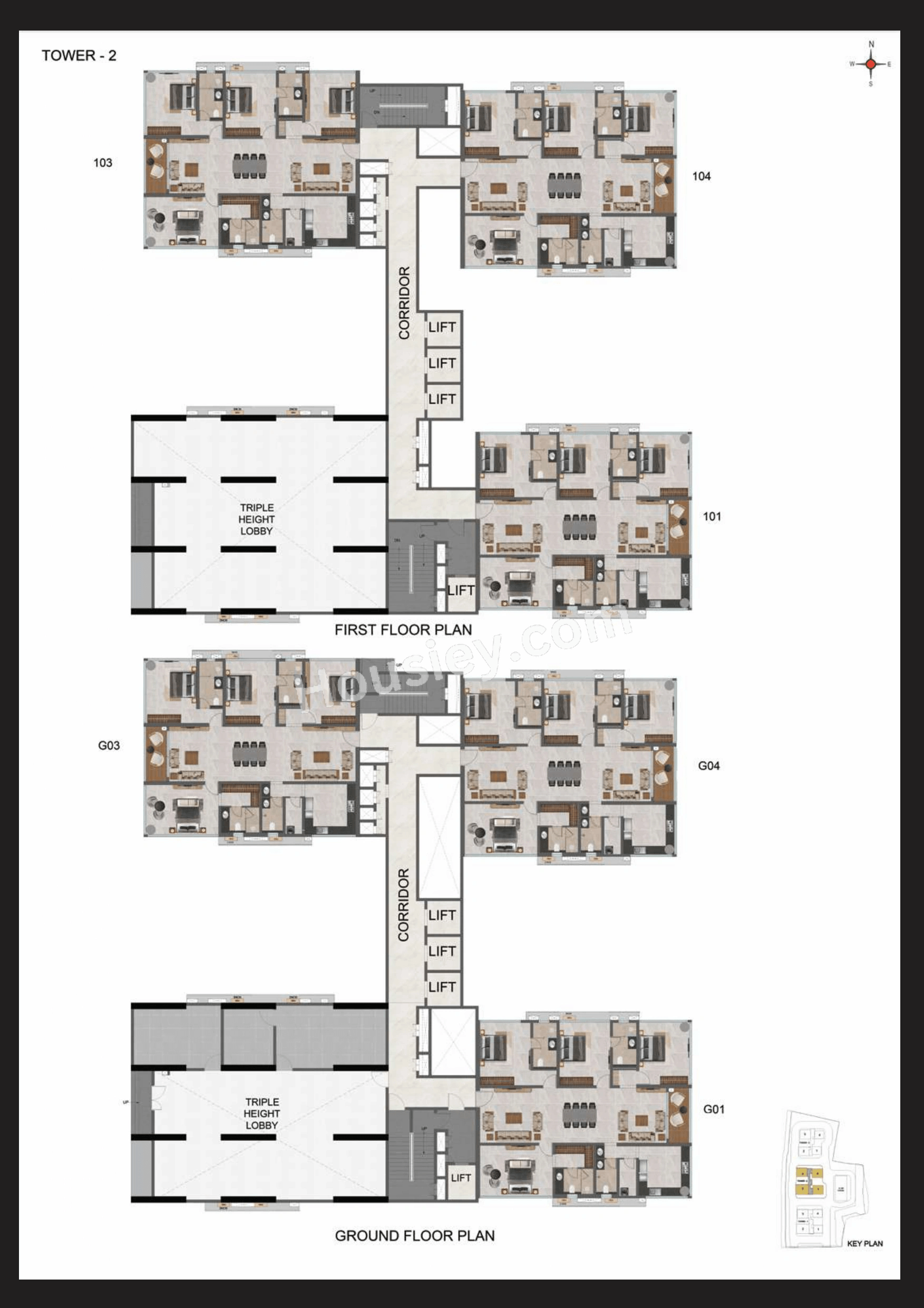 Casagrand GS Infinity Floor plan 6
