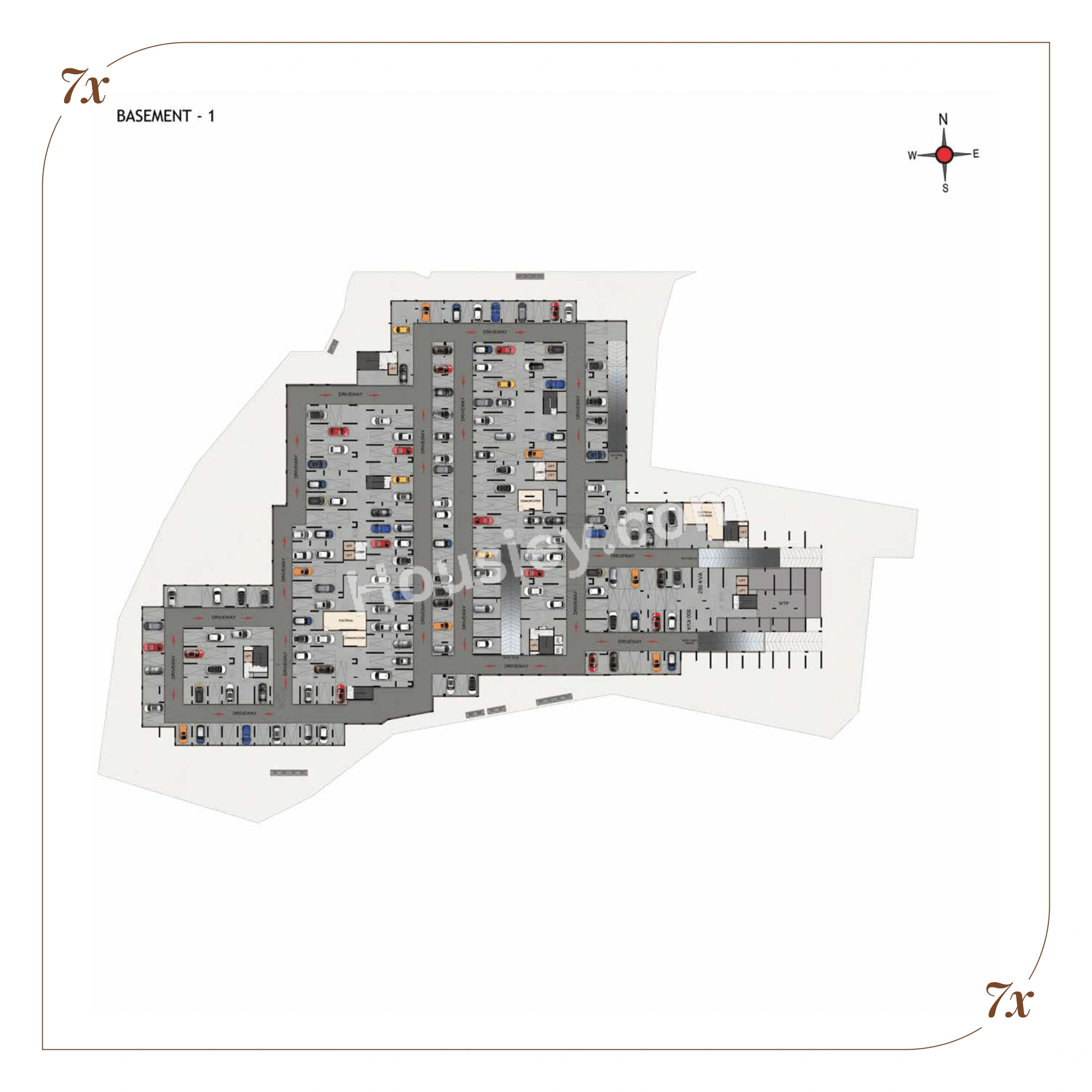 Casagrand Hennessy Floor plan 1