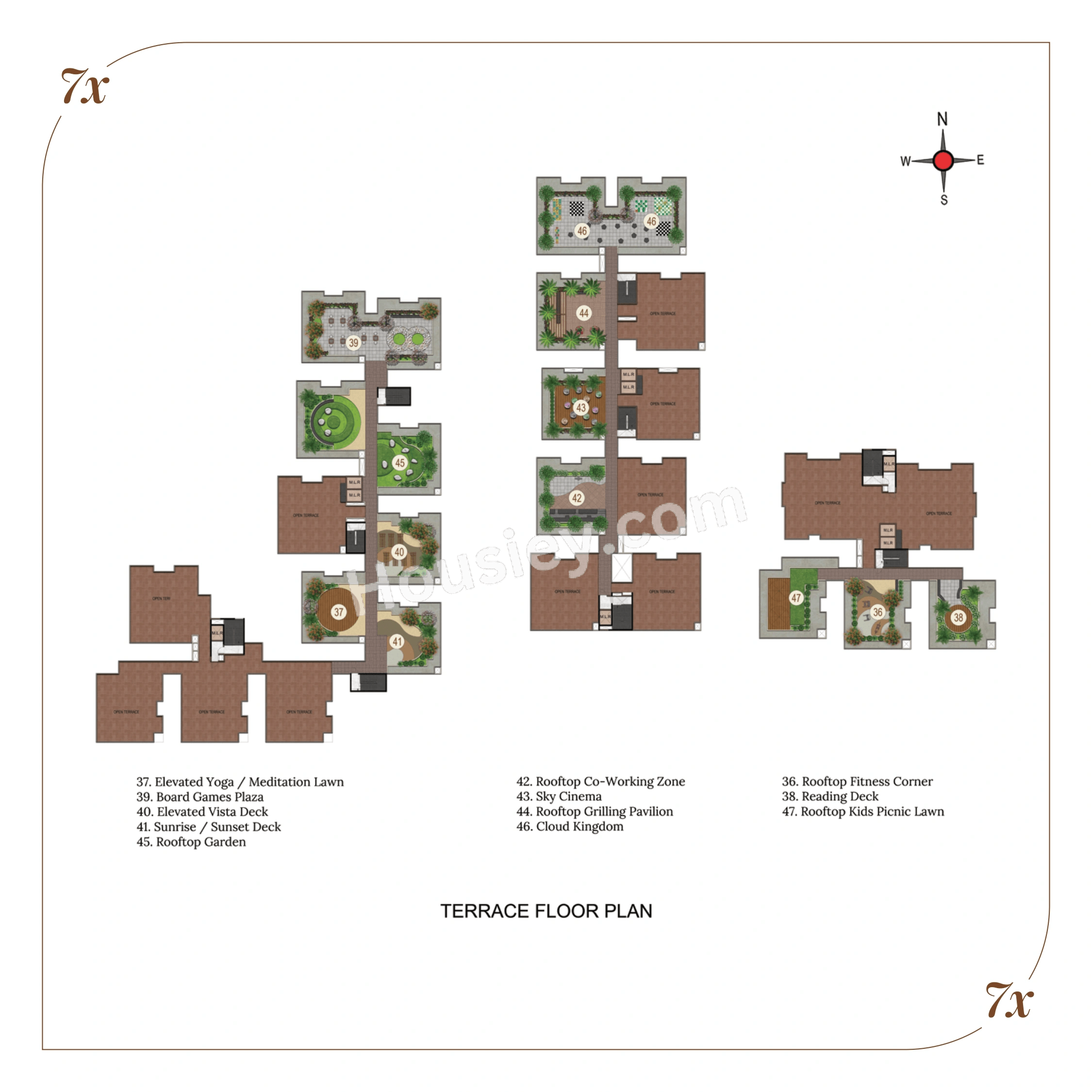Casagrand Hennessy Floor plan 3