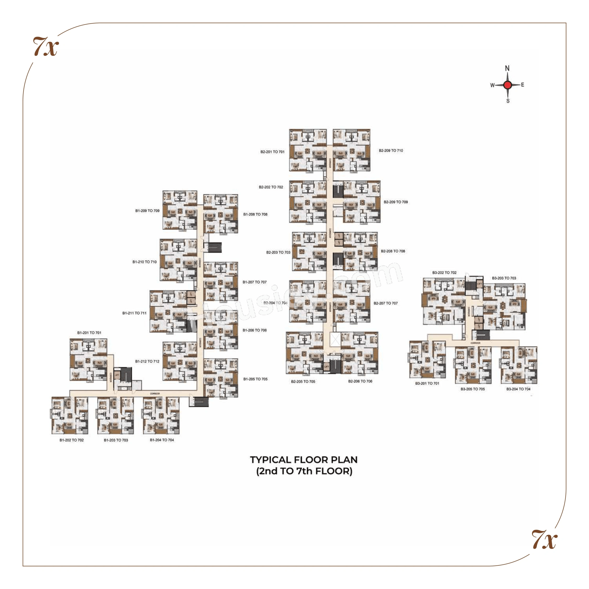 Casagrand Hennessy Floor plan 5