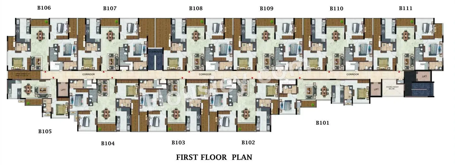 Casagrand Highclere Floor plan 2