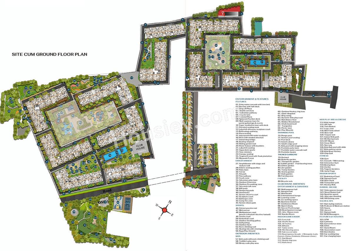 Casagrand Holachennai Master Plan