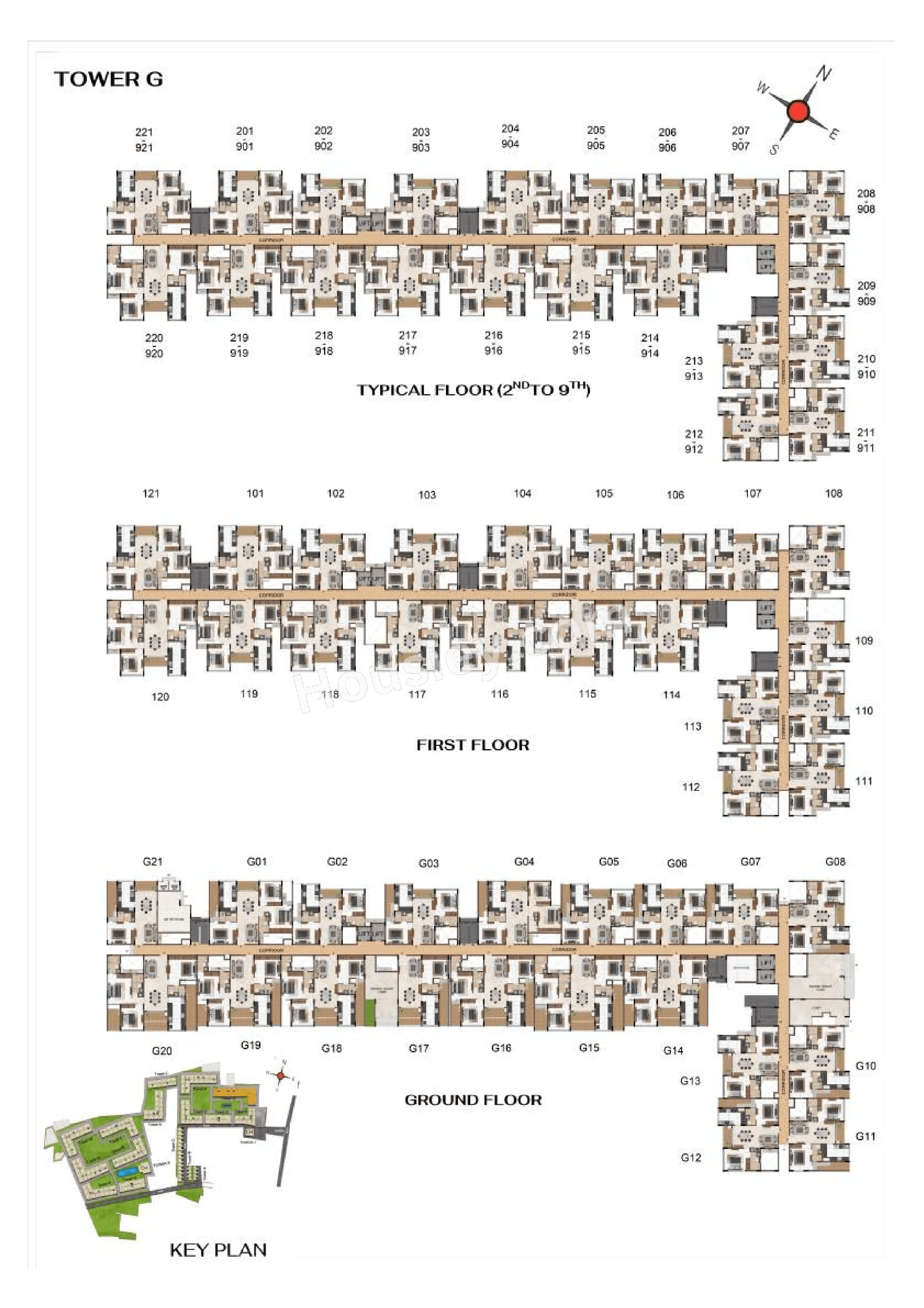 Casagrand Holachennai Floor plan 4