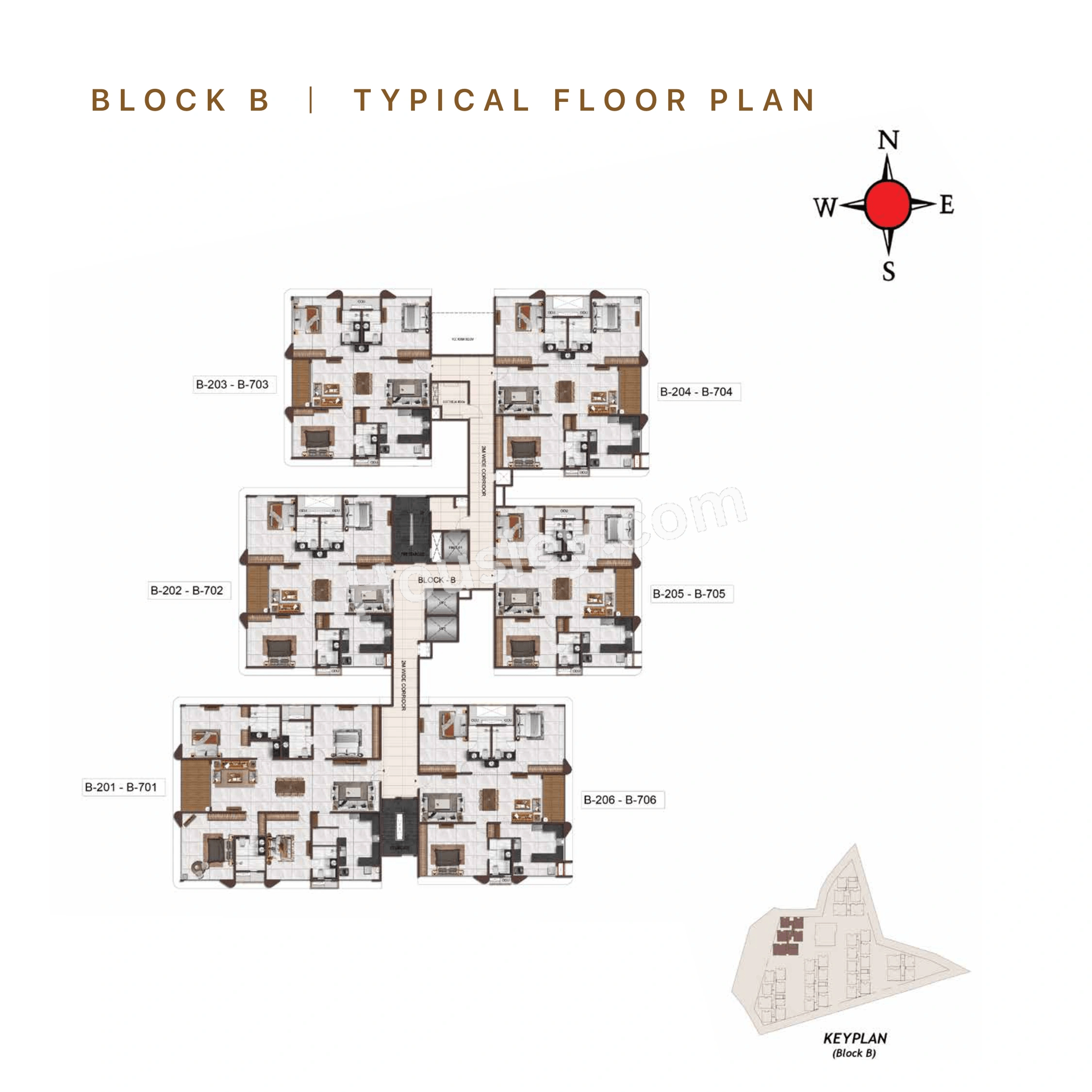 Casagrand Mandarin Floor plan 6