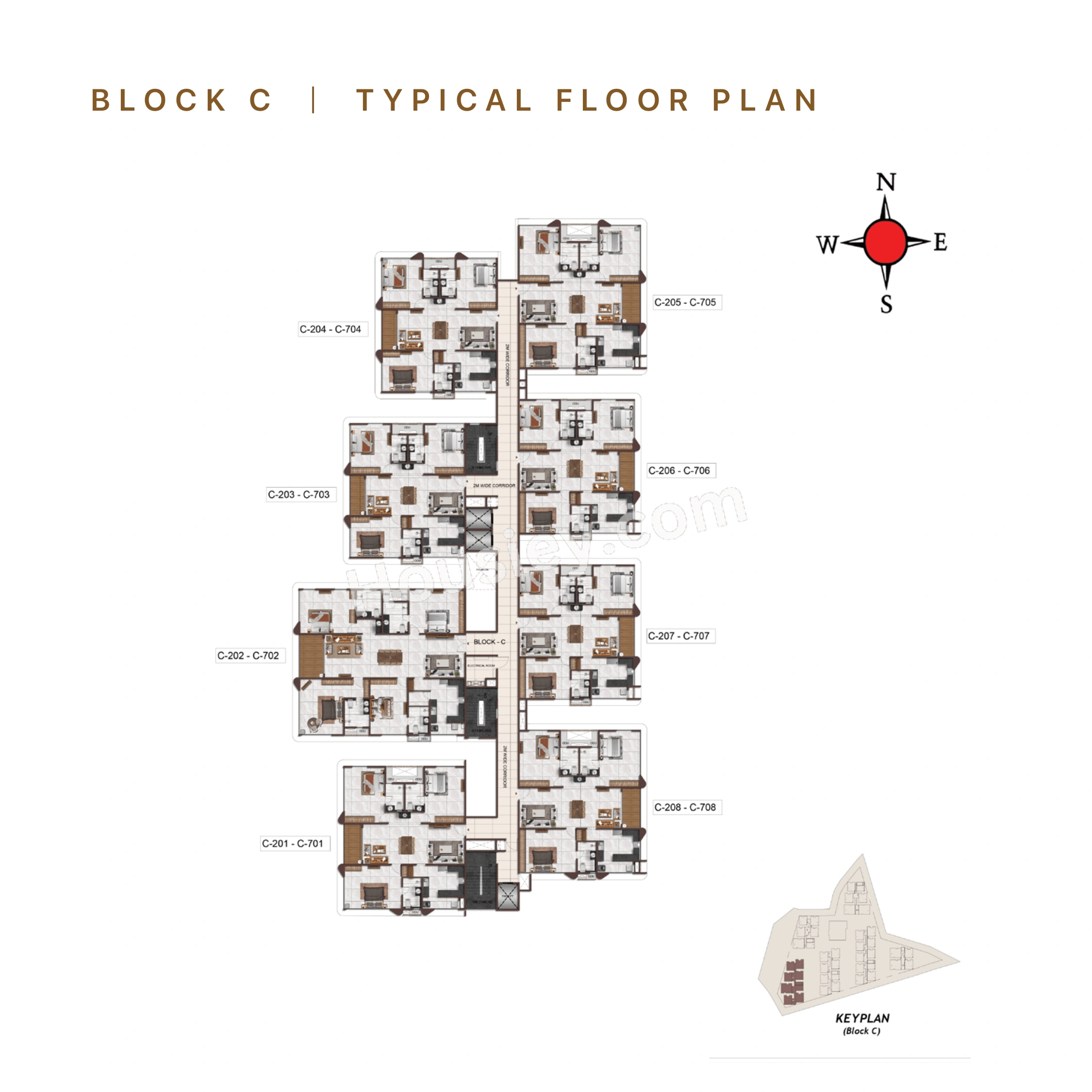 Casagrand Mandarin Floor plan 9