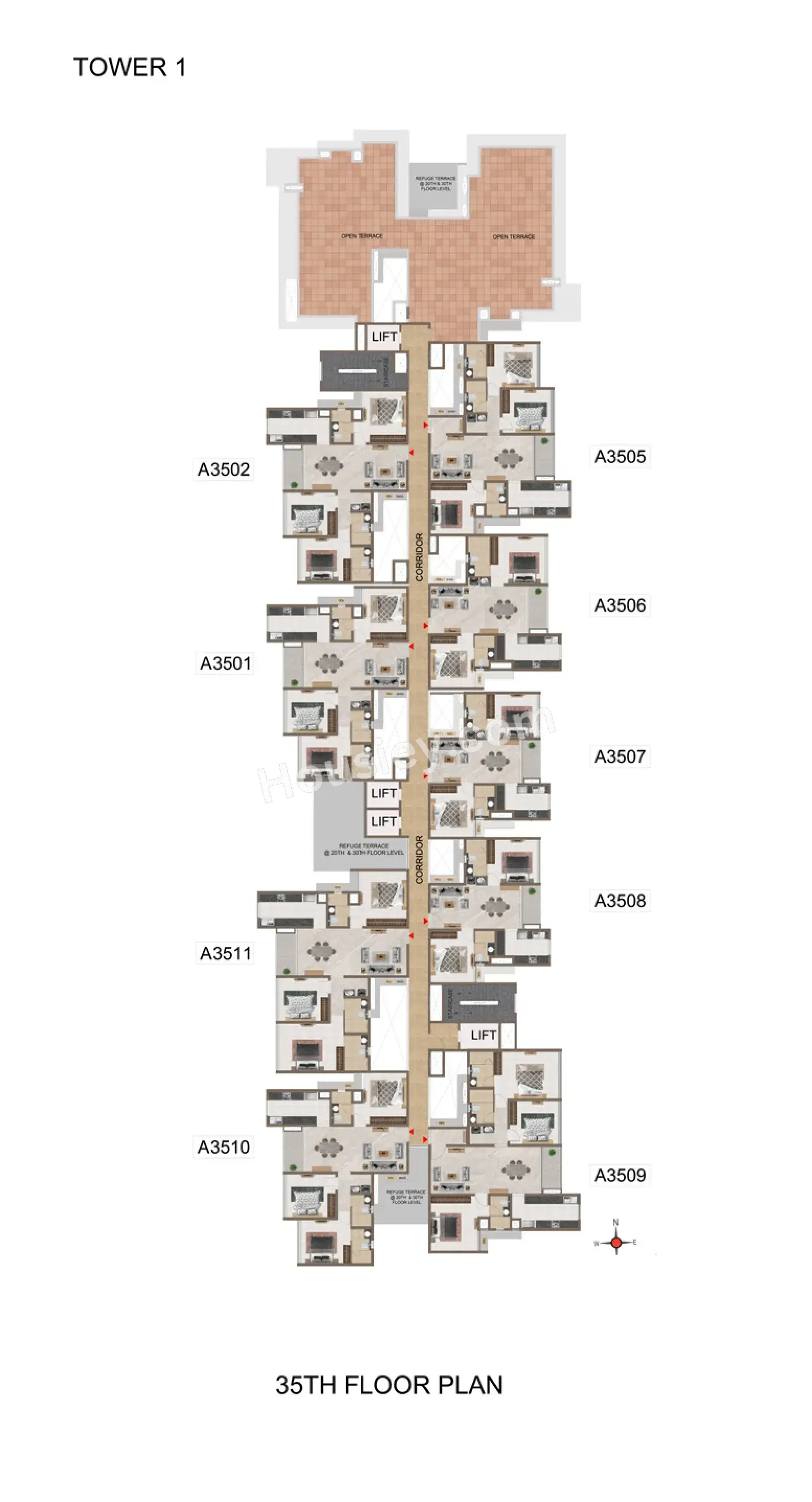 Casagrand Mercury Floor plan 5