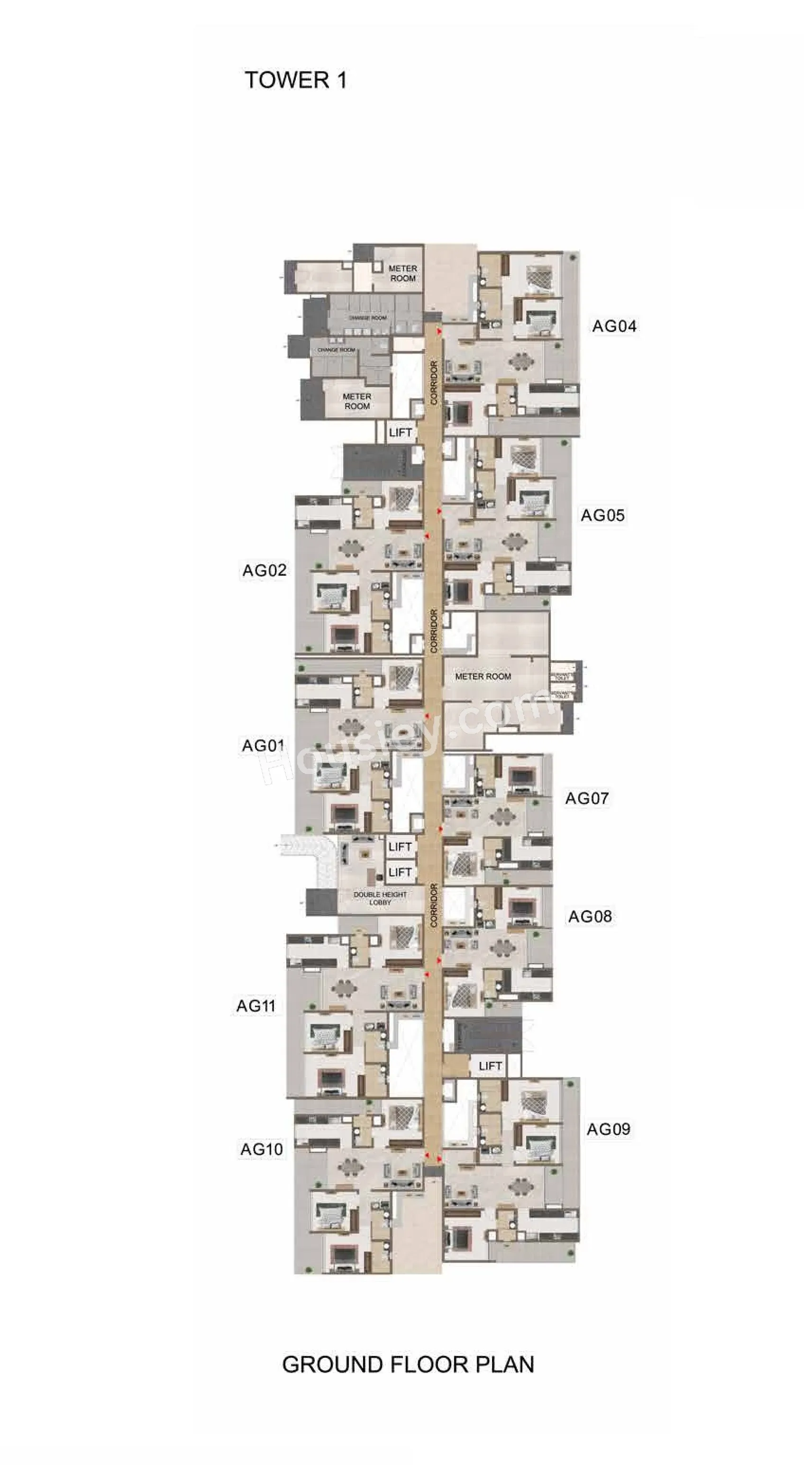 Casagrand Mercury Floor plan 6