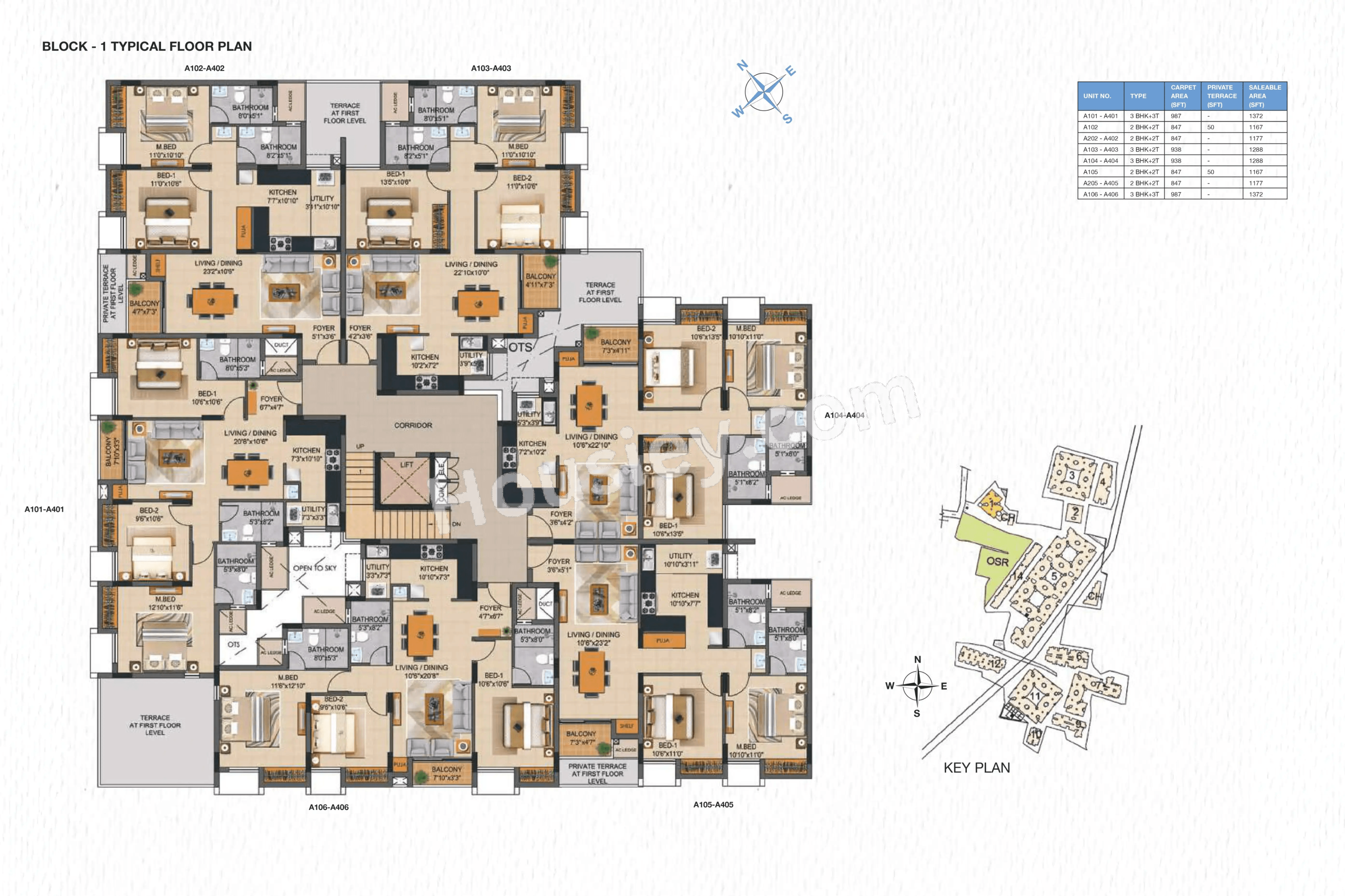 Casagrand Supremus Floor plan 1