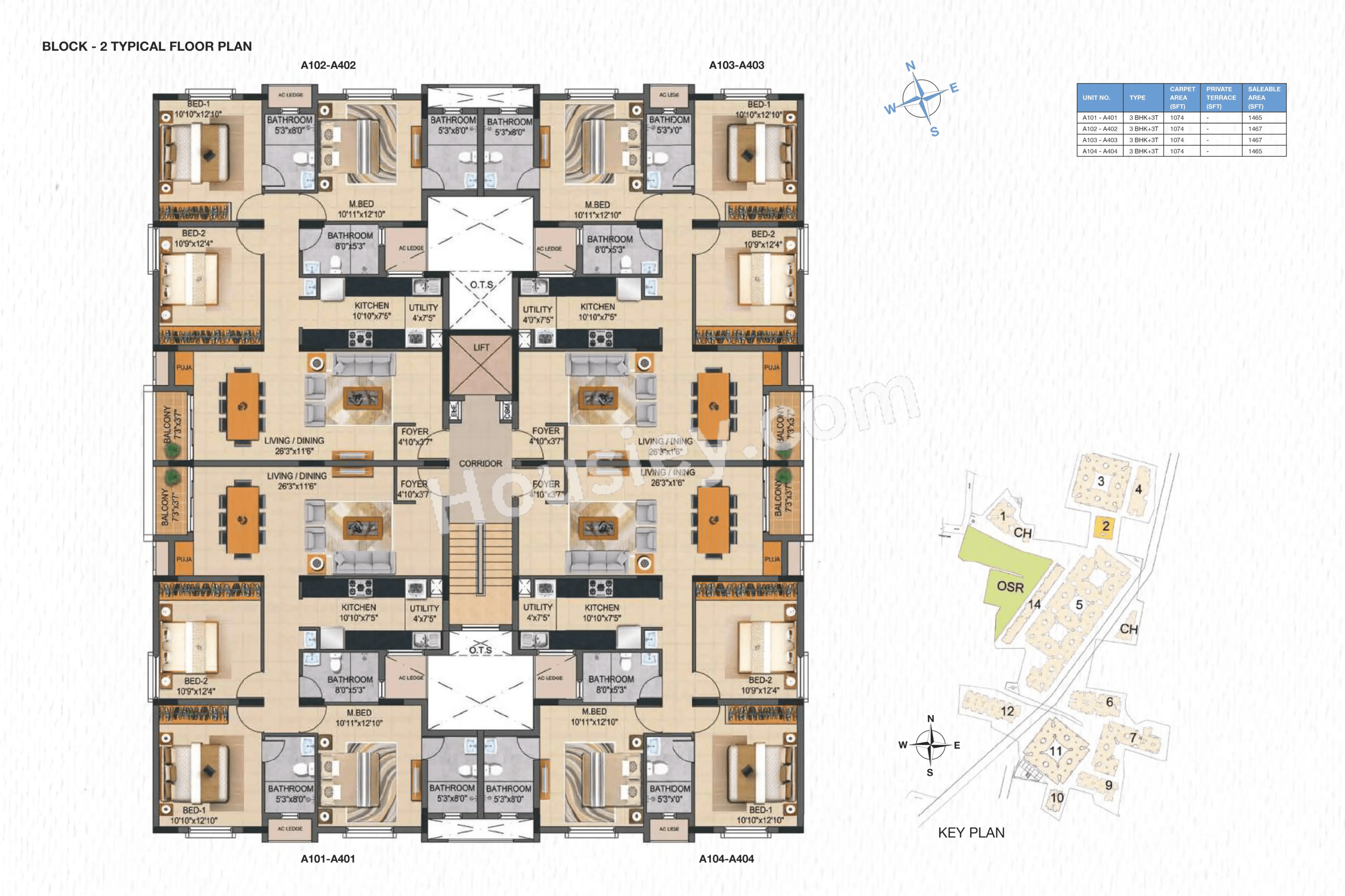 Casagrand Supremus Floor plan 2