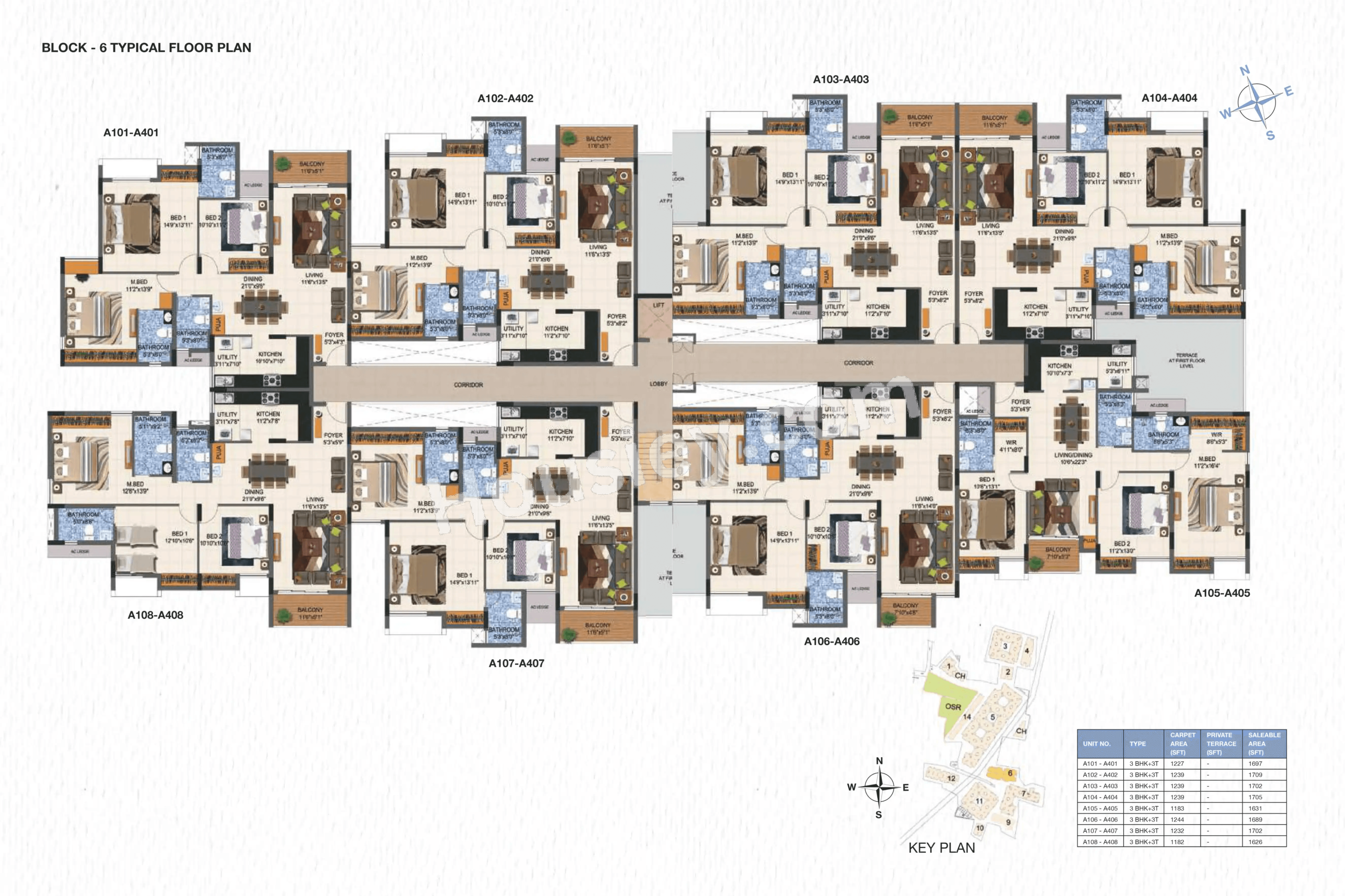 Casagrand Supremus Floor plan 6
