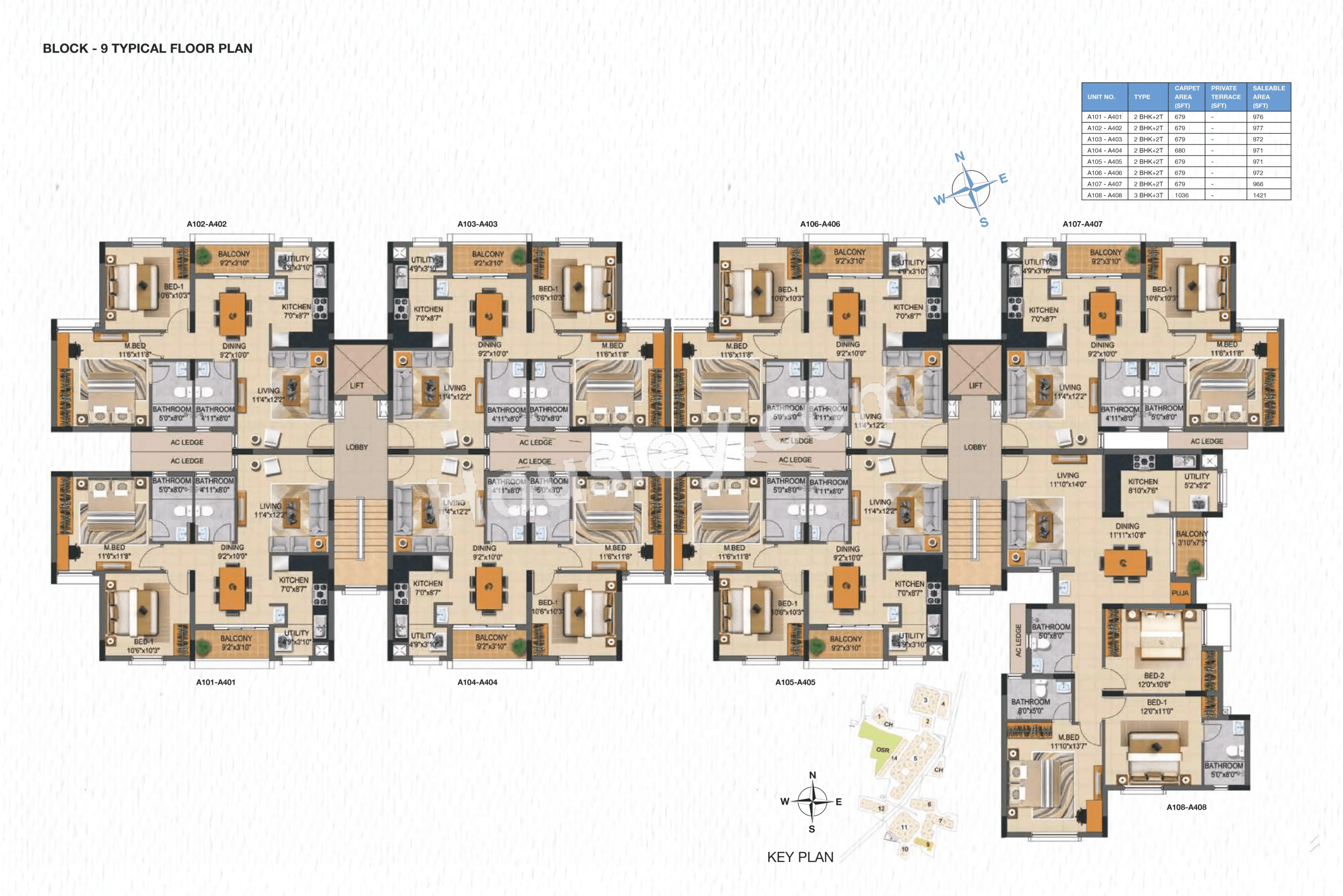 Casagrand Supremus Floor plan 8