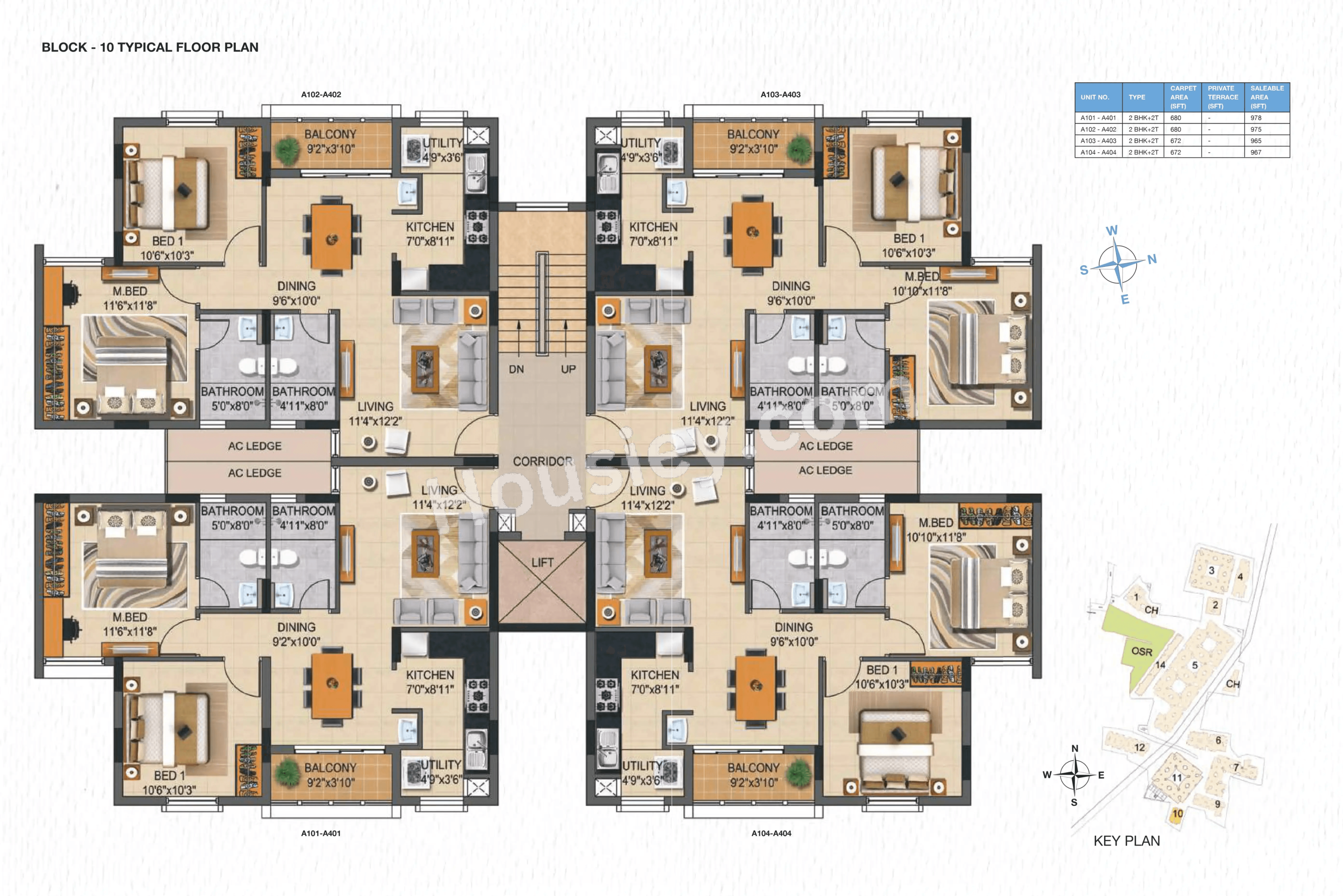 Casagrand Supremus Floor plan 9