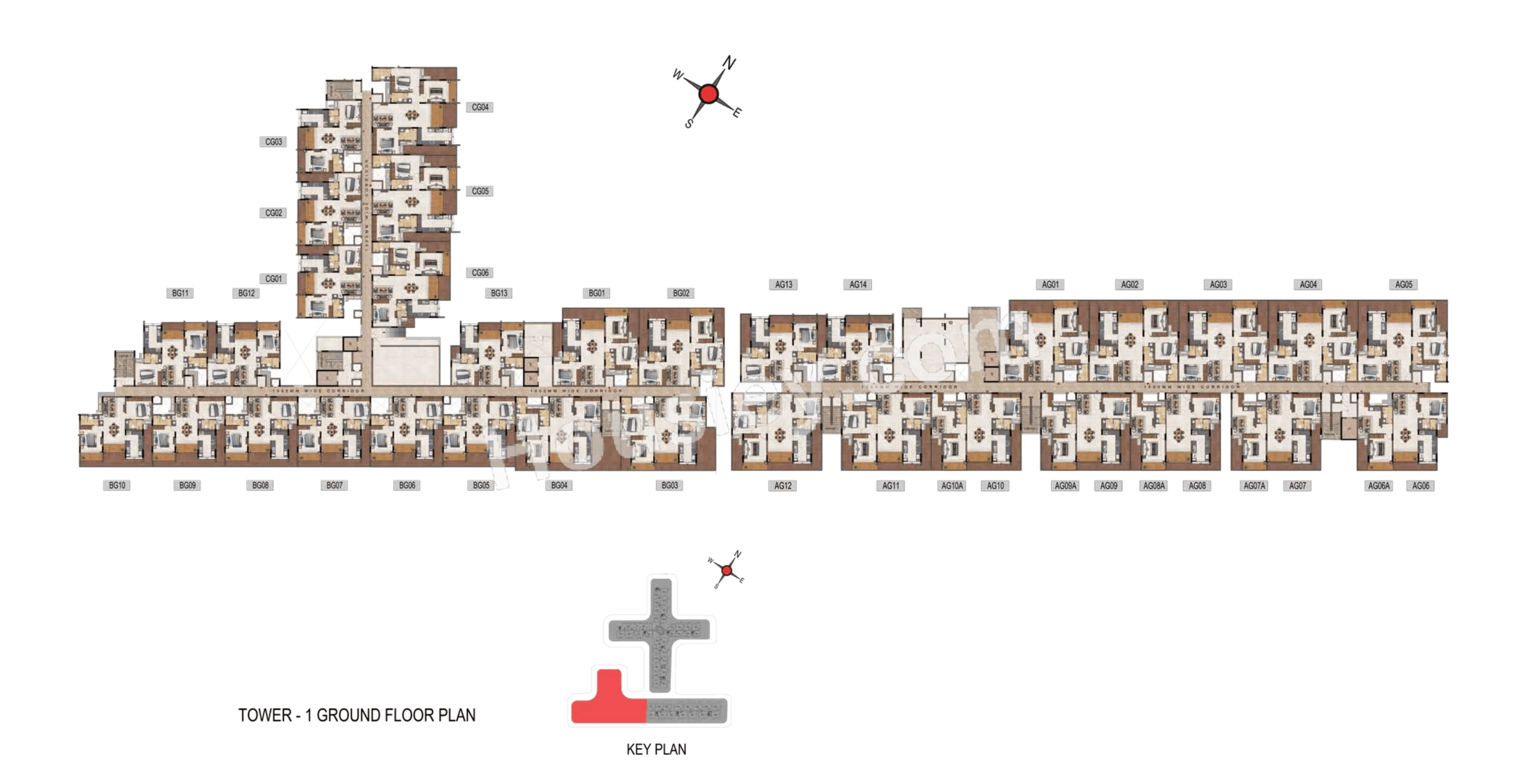 Casagrand Vivacity Floor plan 1